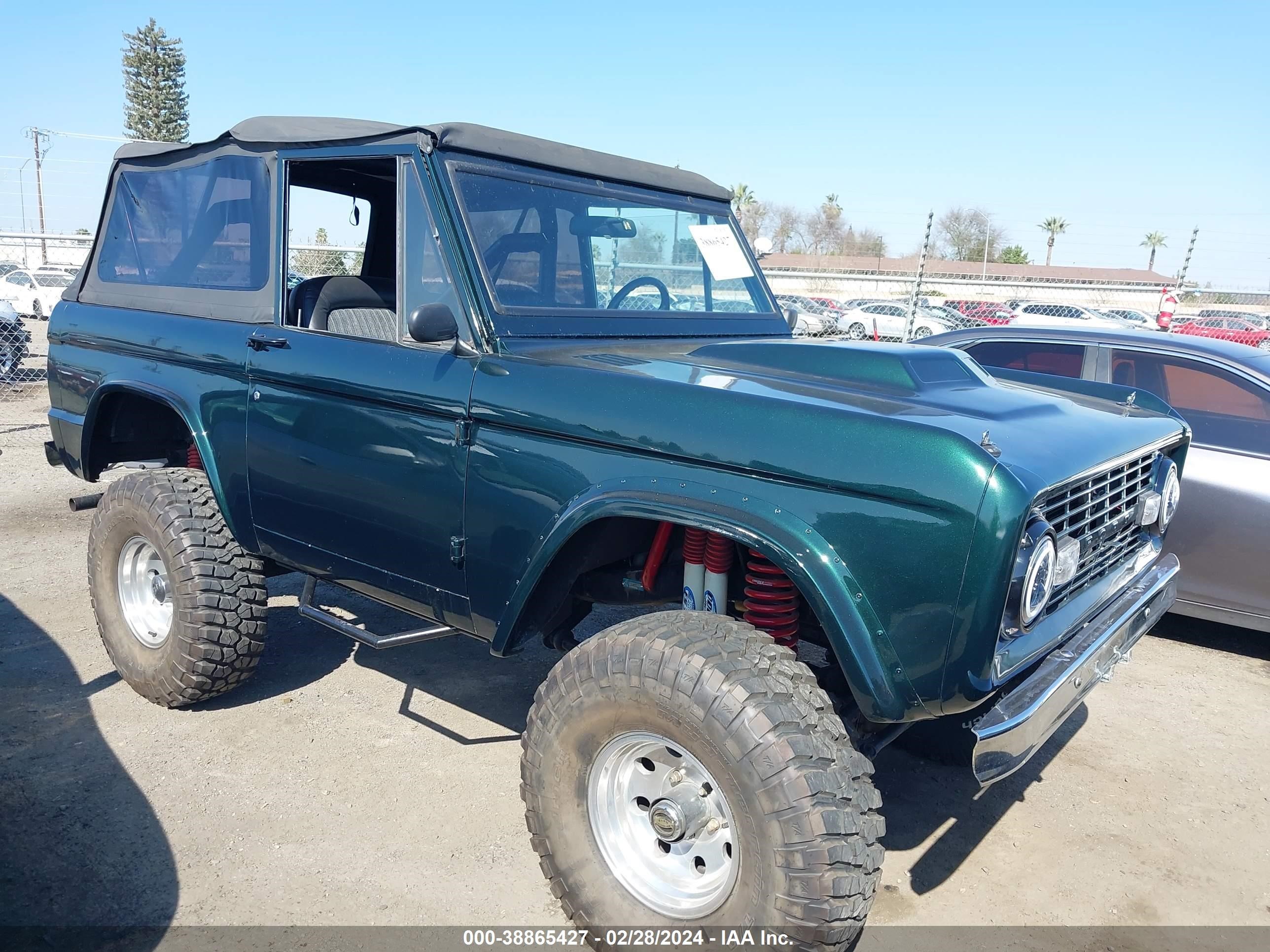 ford bronco 1969 000000u15gle57417