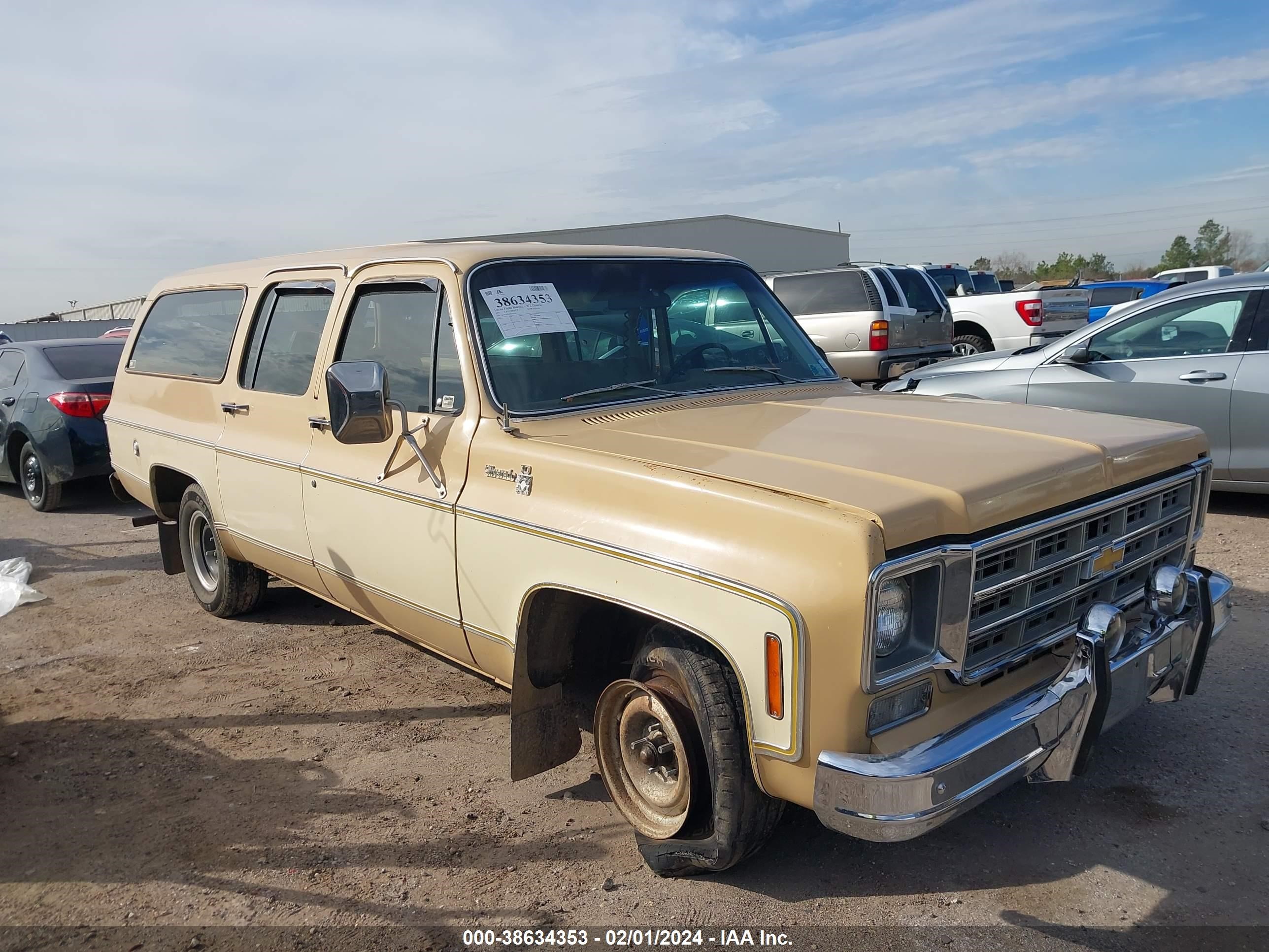 chevrolet suburban 1977 0000ccs167f235580