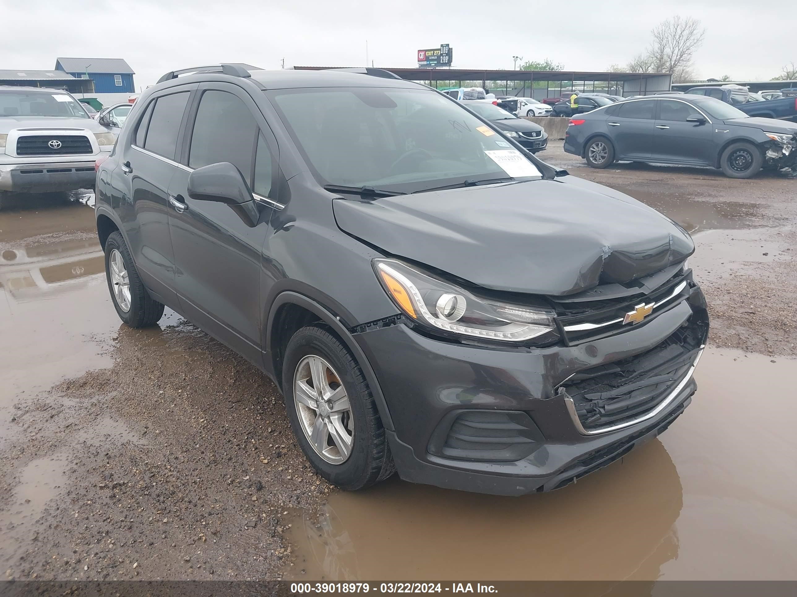 chevrolet trax 2019 03gncjlsb4kl11410