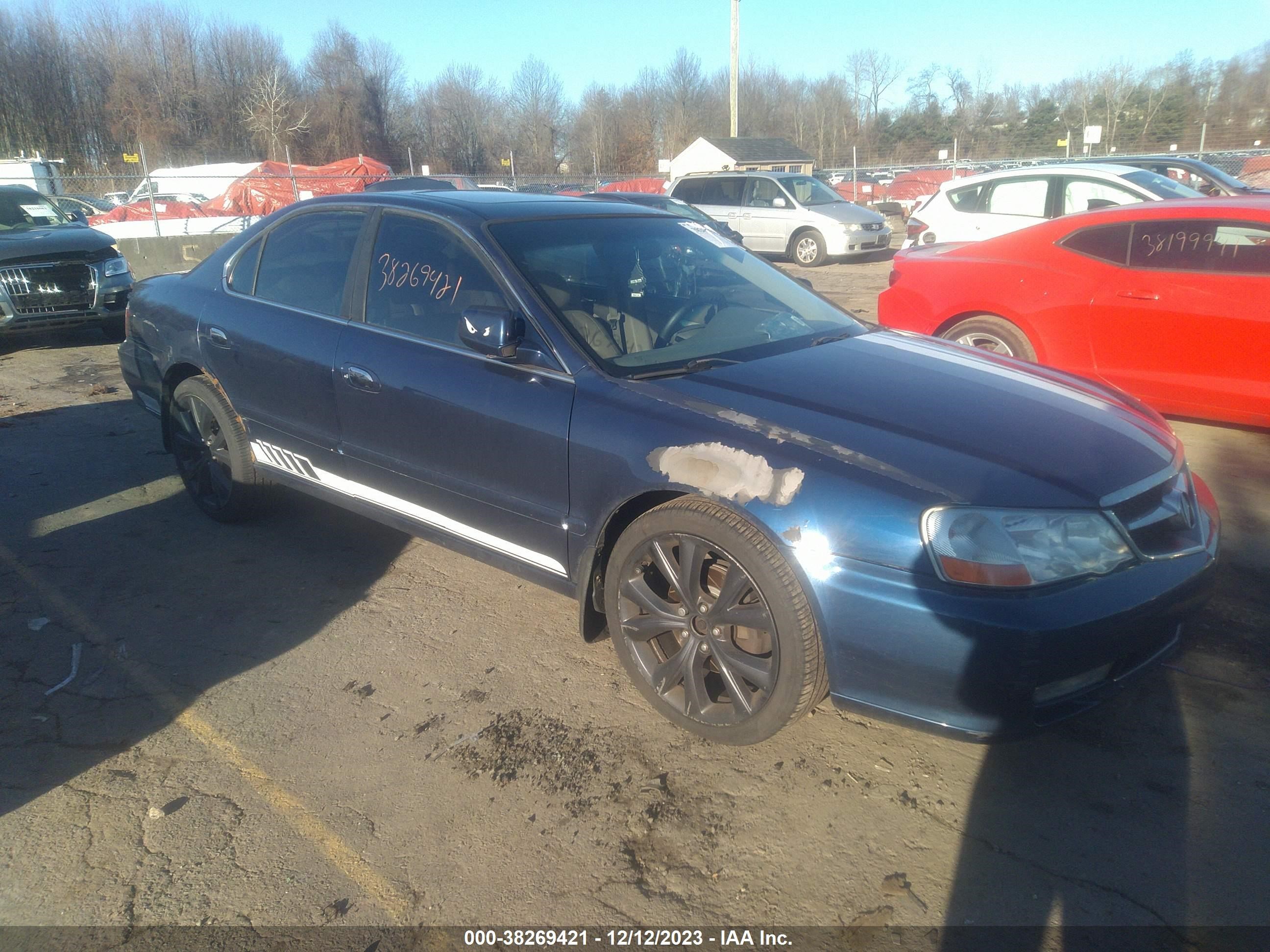 acura tl 2003 19uua56603a034527