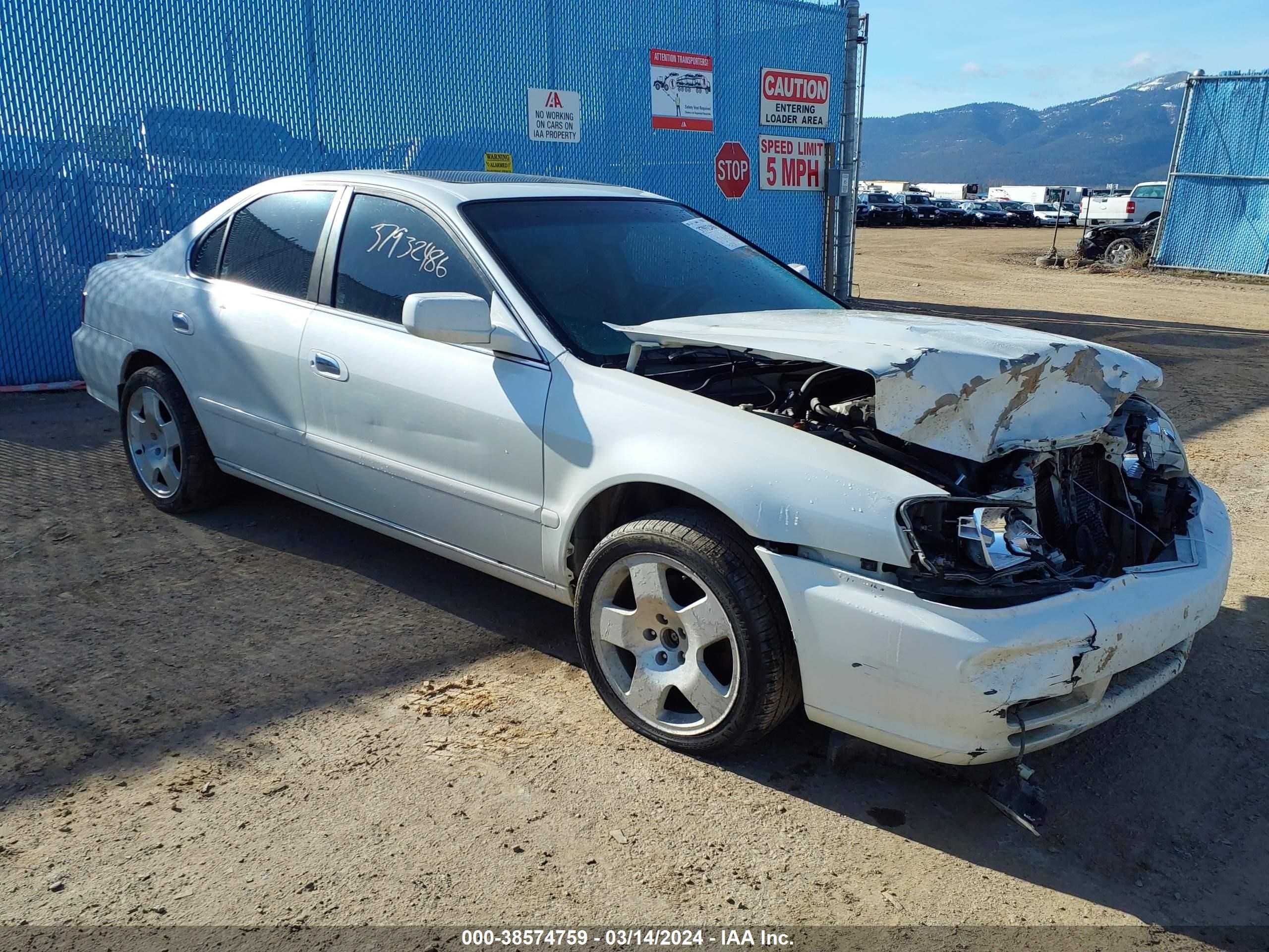 acura tl 2003 19uua56613a064555