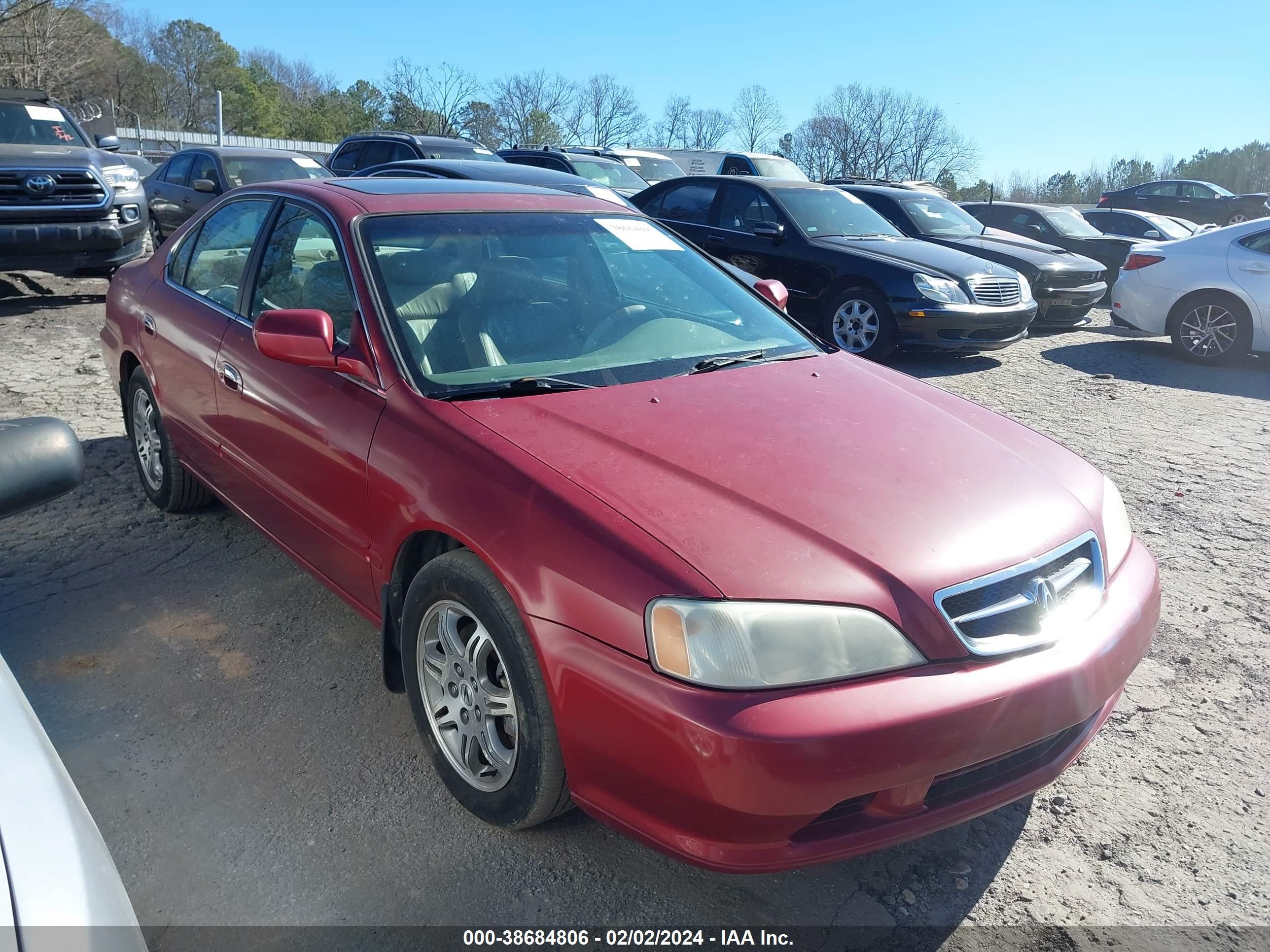 acura tl 2001 19uua56631a002362