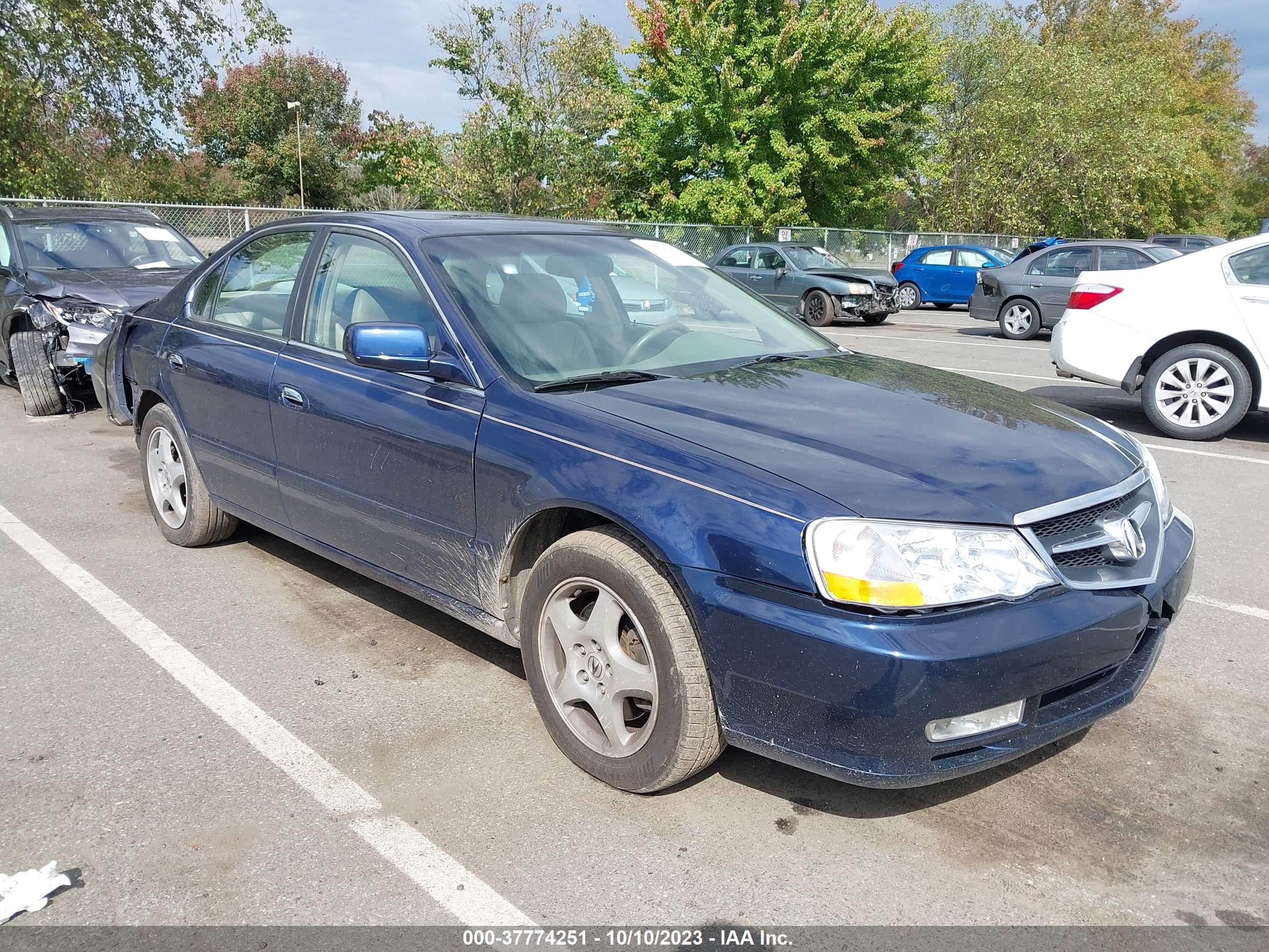 acura tl 2003 19uua56683a050488