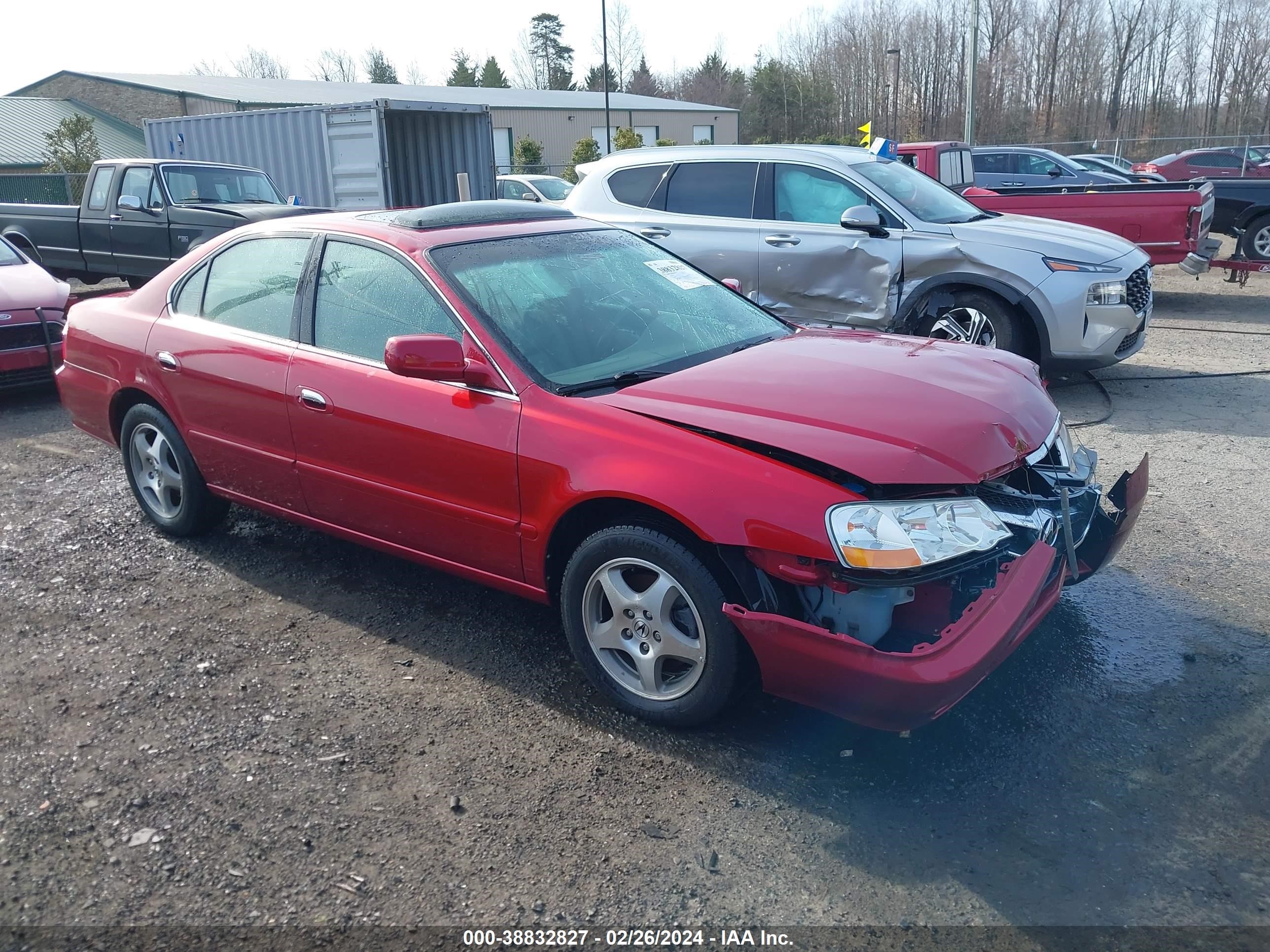 acura tl 2003 19uua56693a007911