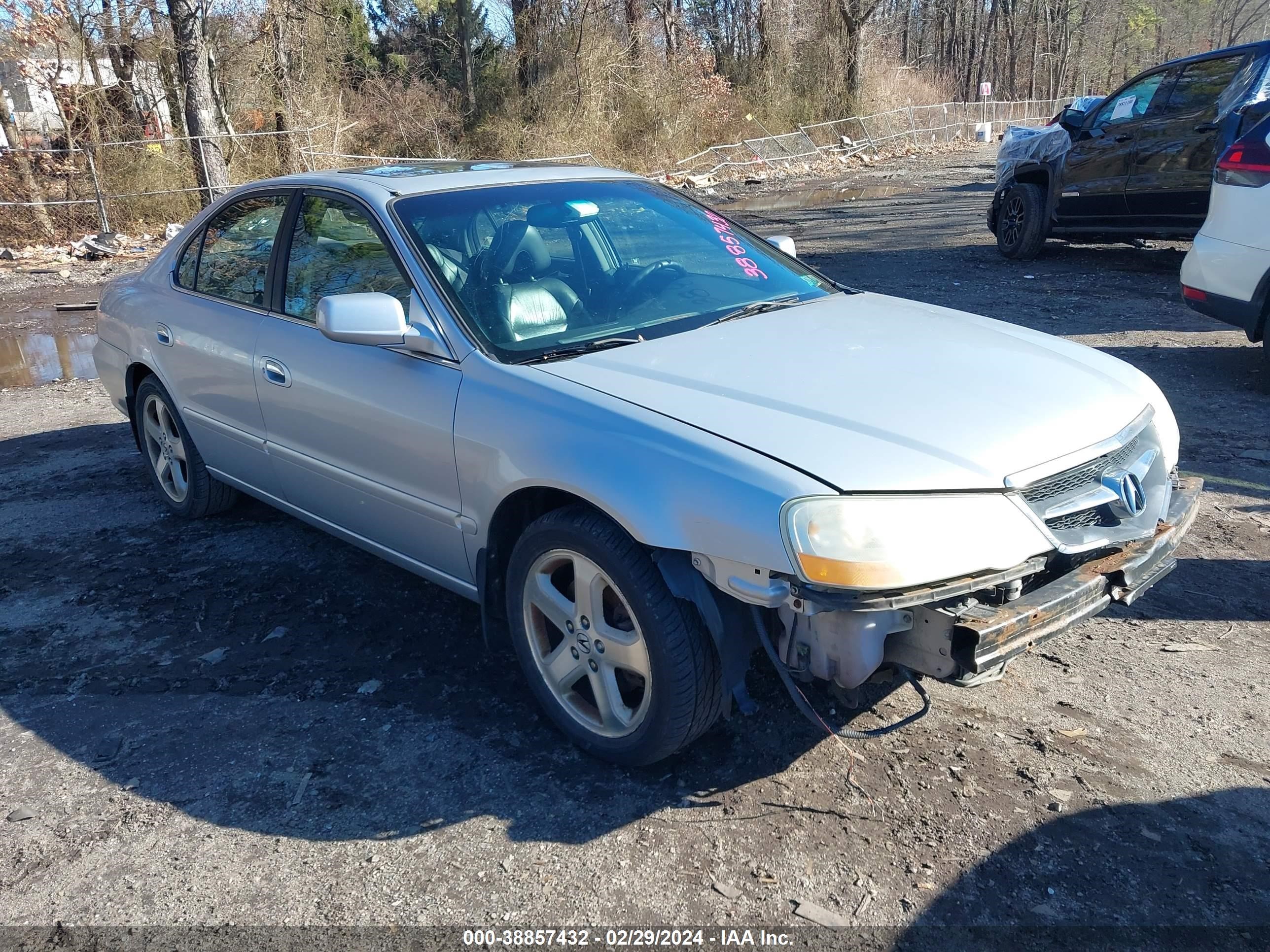 acura tl 2003 19uua56813a044596