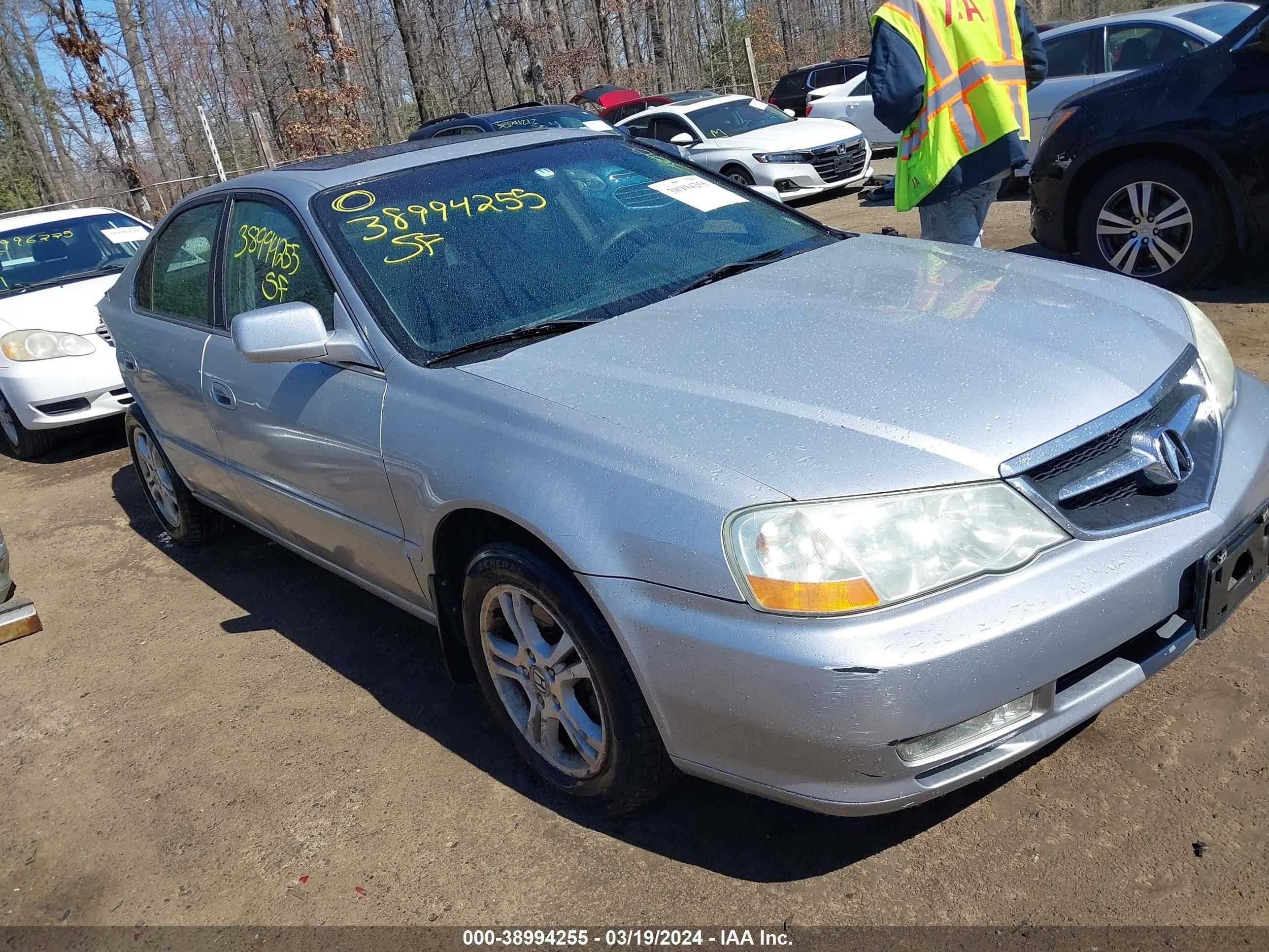 acura tl 2003 19uua56843a076684