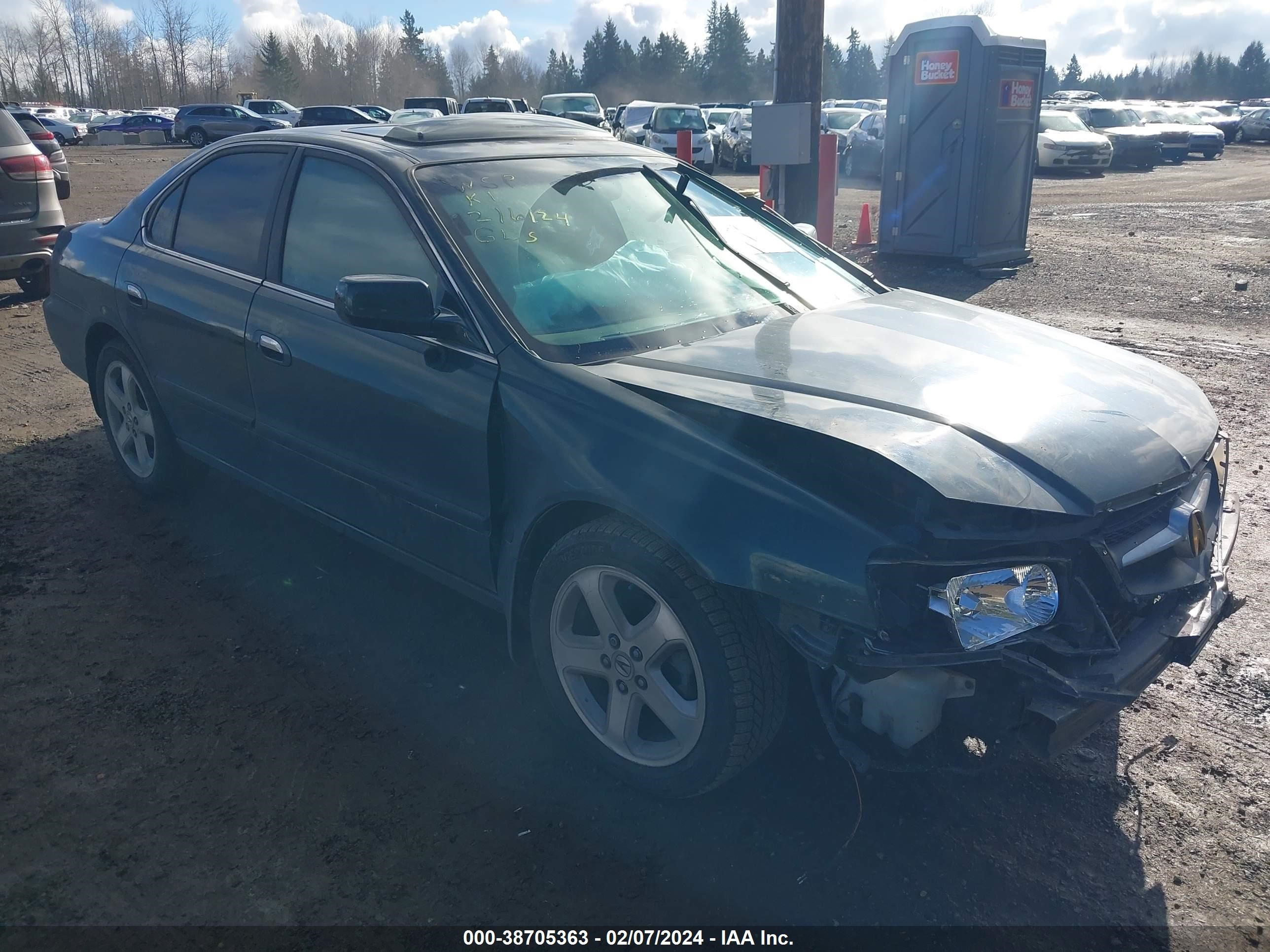 acura tl 2002 19uua56852a007730