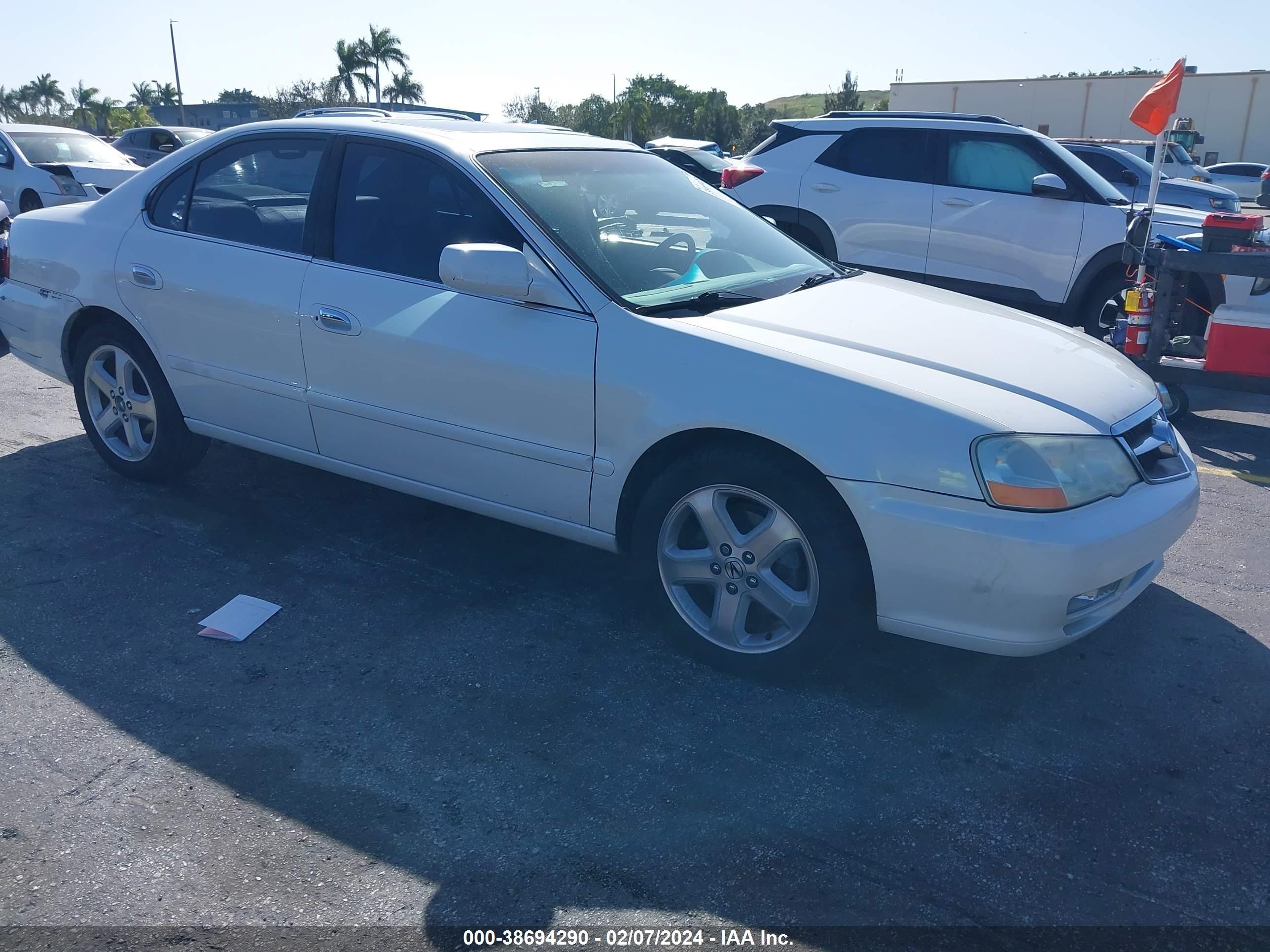 acura tl 2003 19uua56883a029383