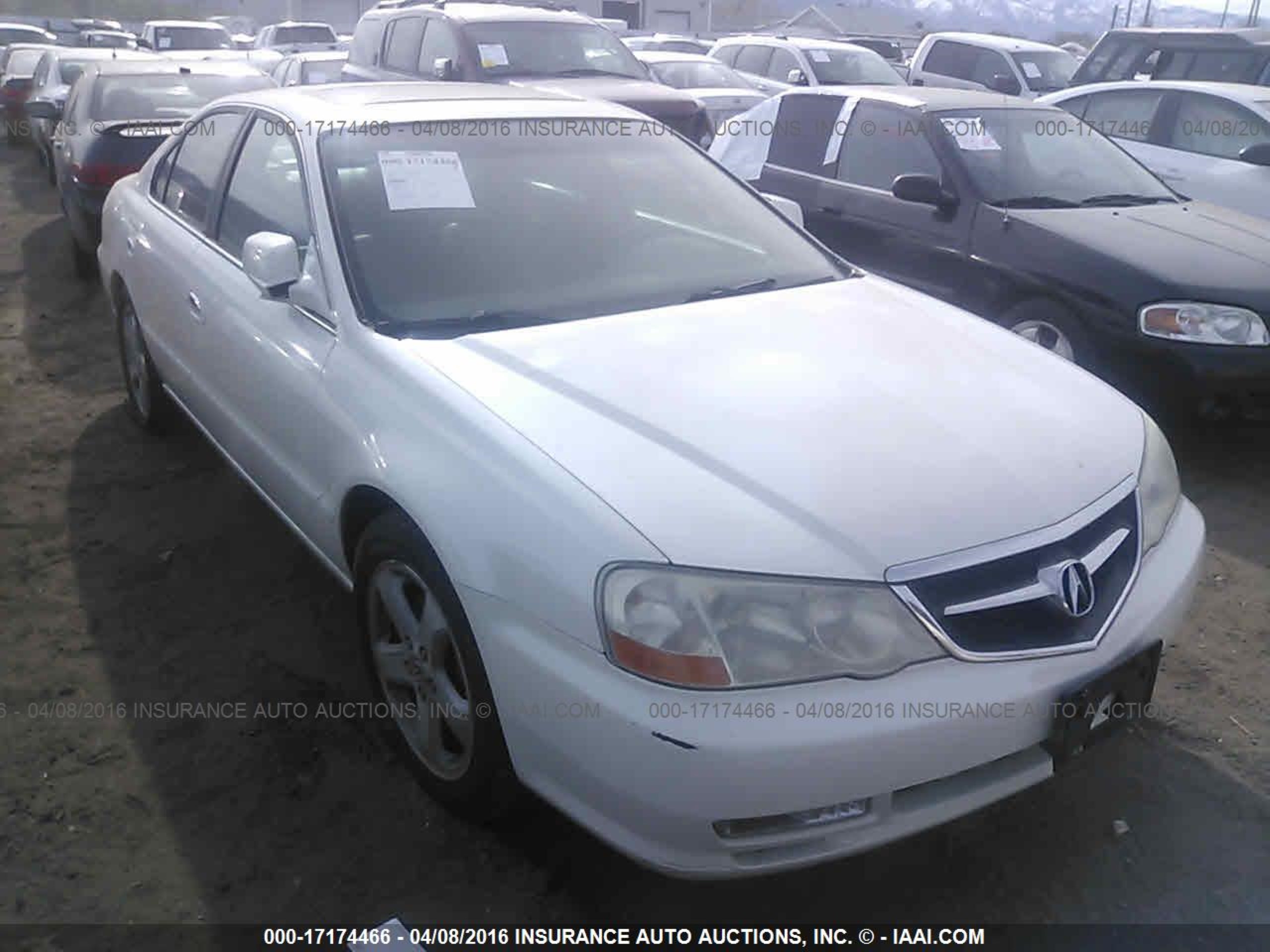 acura tl 2003 19uua56893a080813