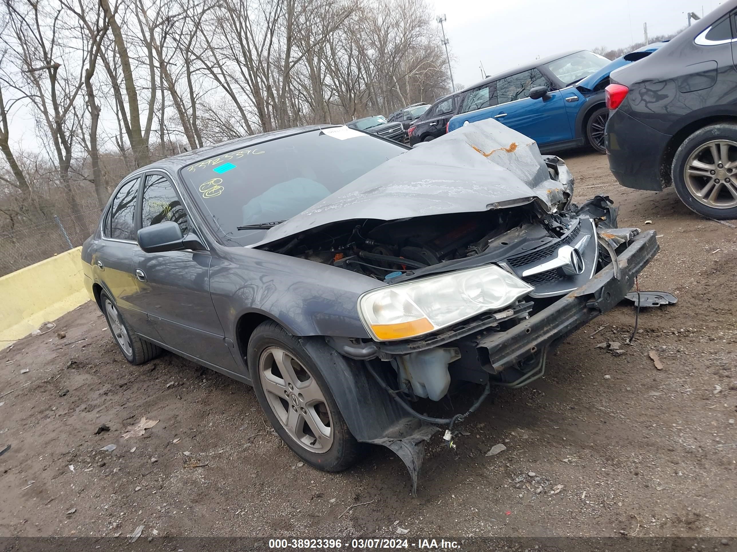 acura tl 2003 19uua56903a076139