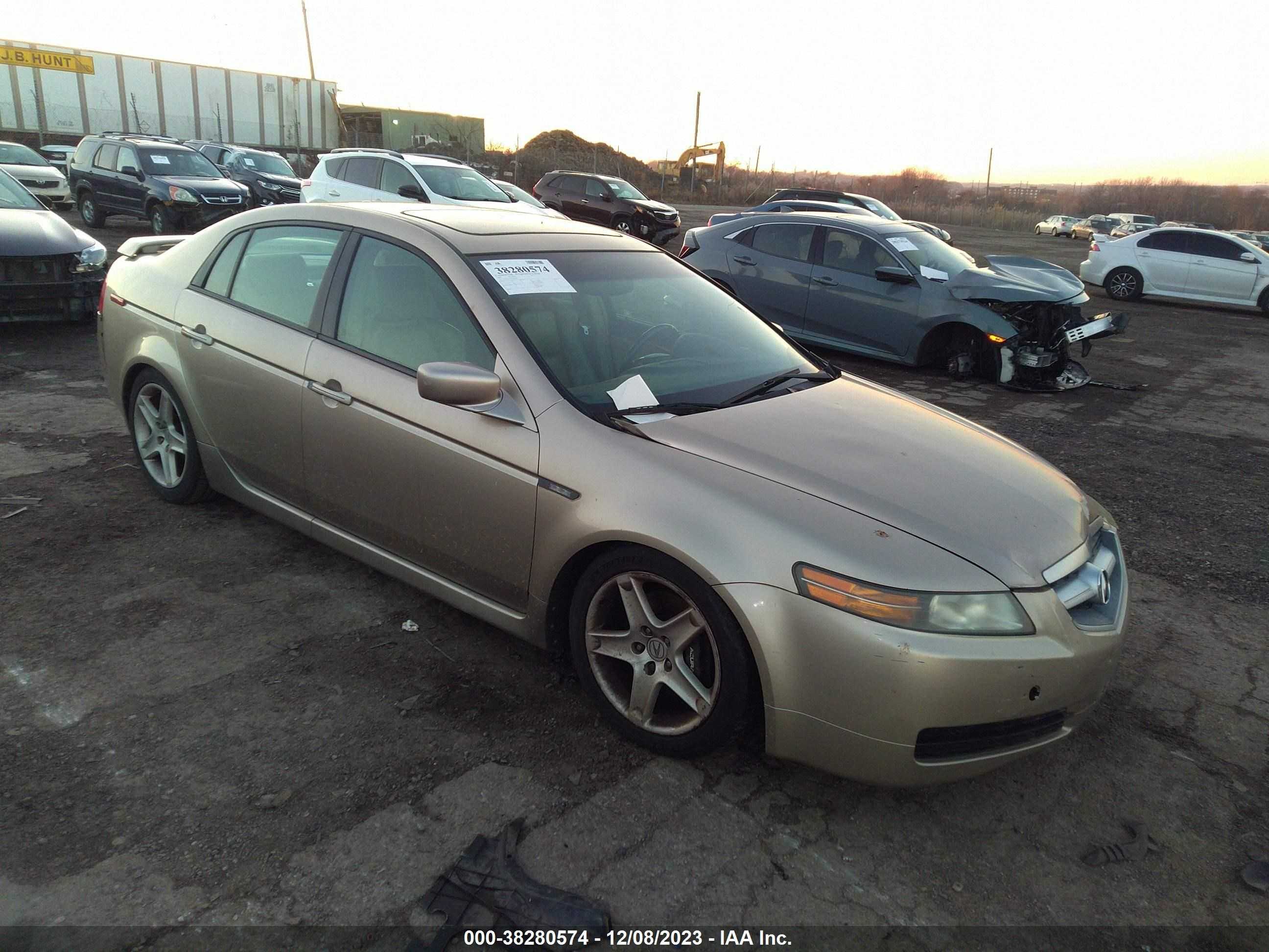 acura tl 2005 19uua65505a023982