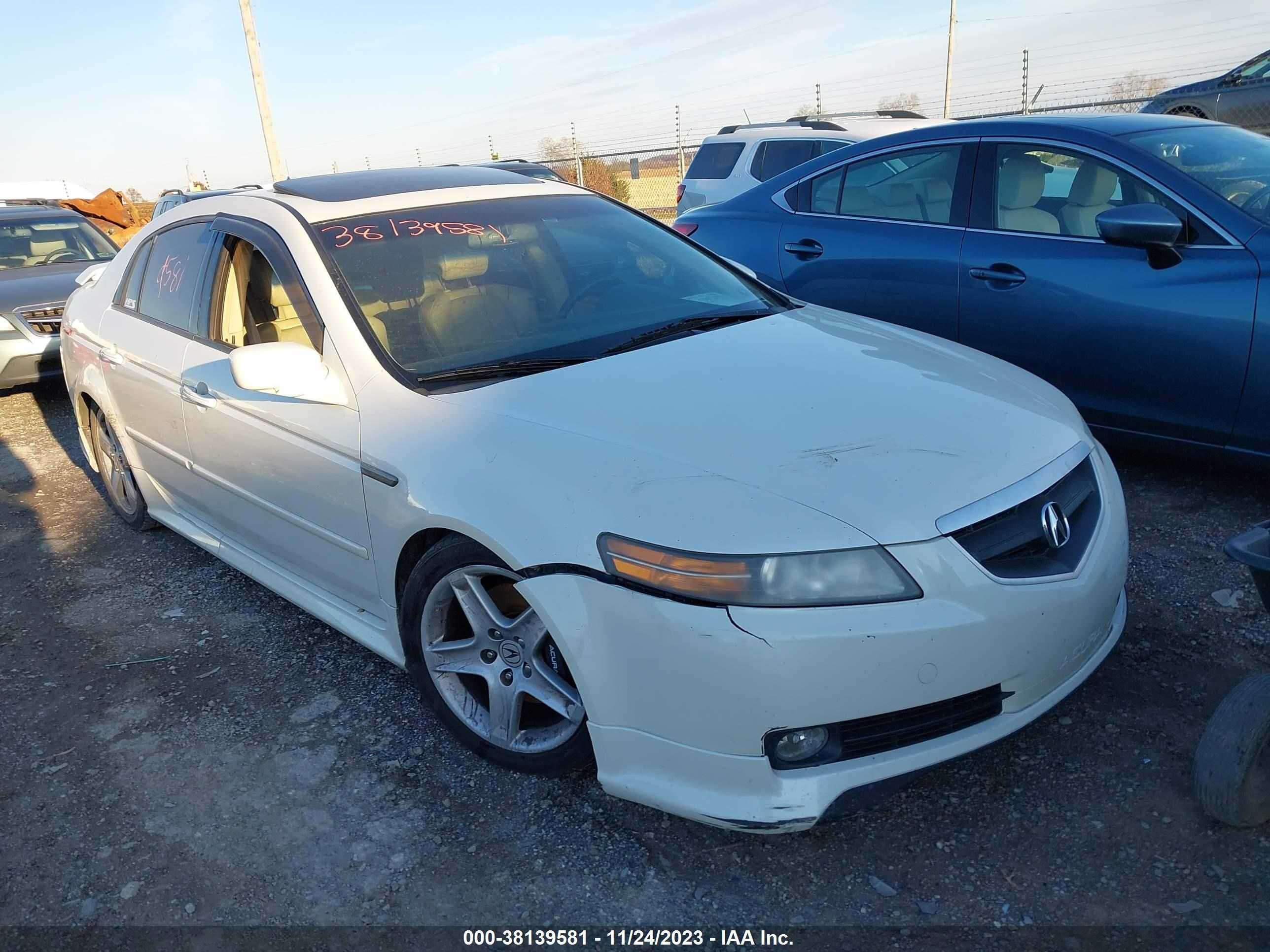 acura tl 2005 19uua65535a039707