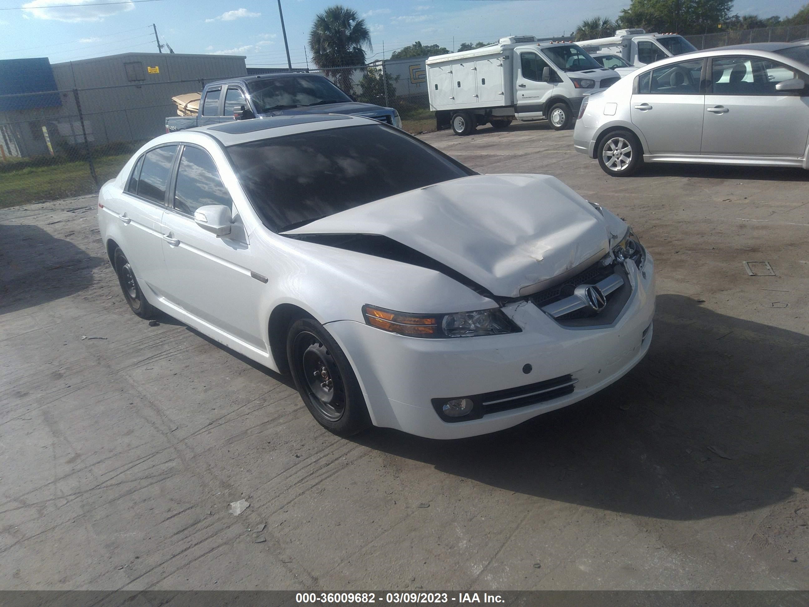 acura tl 2007 19uua66207a019048