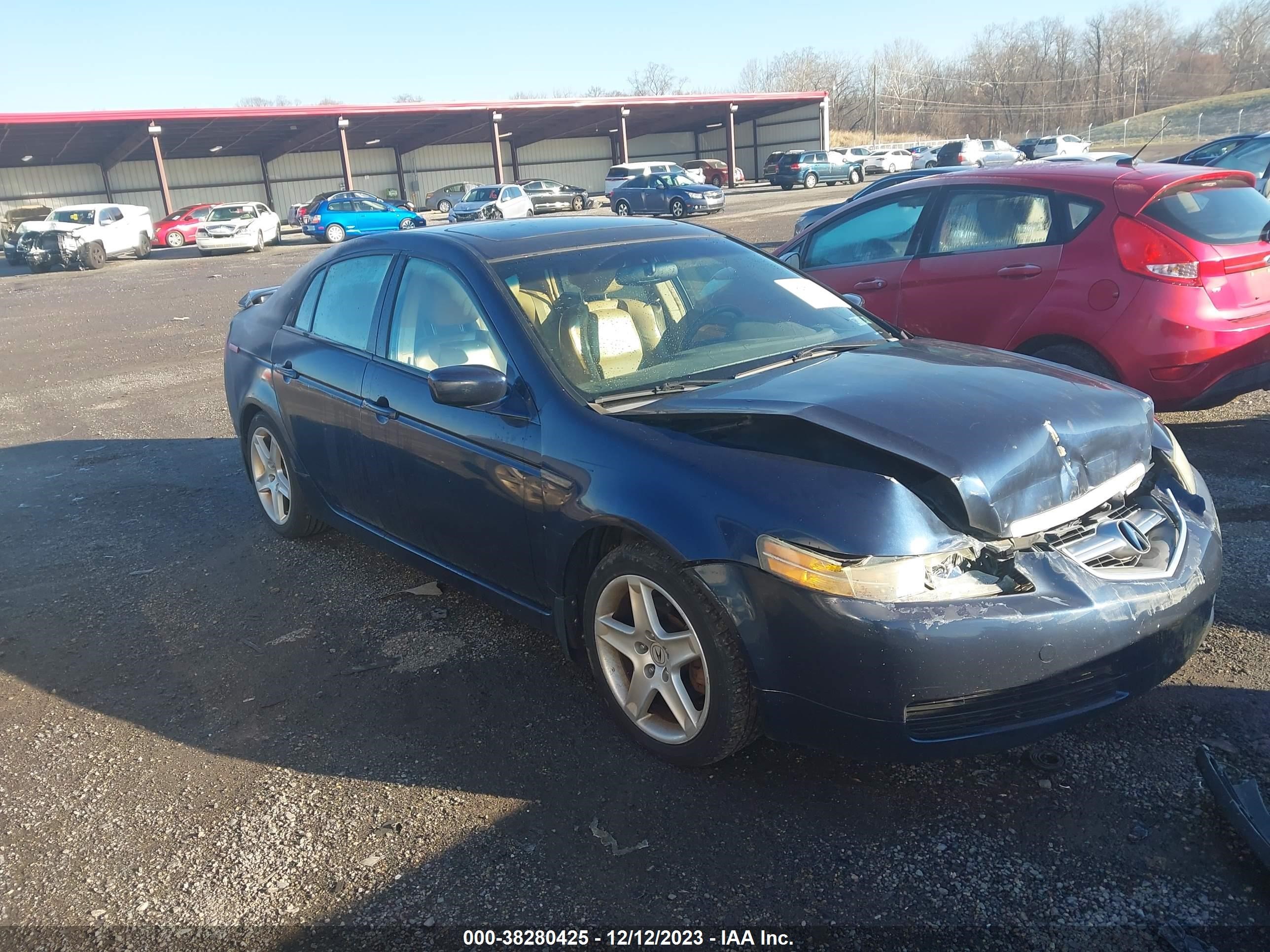 acura tl 2005 19uua66215a019816