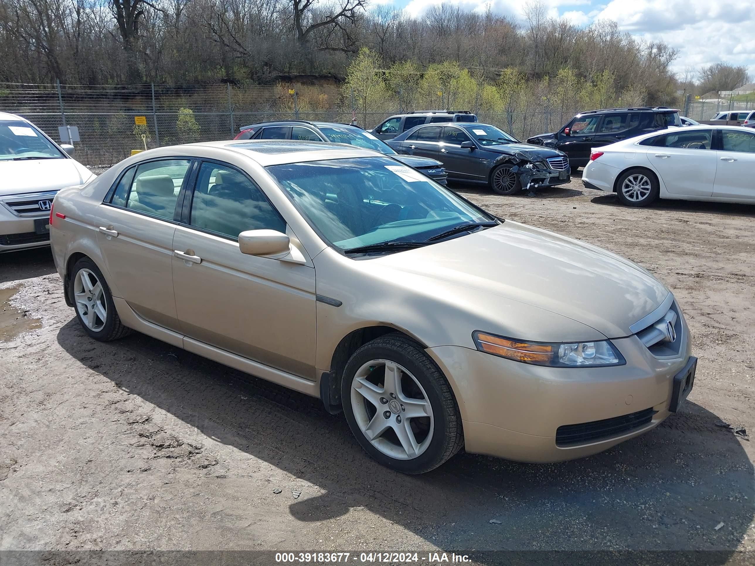 acura tl 2005 19uua66215a069390