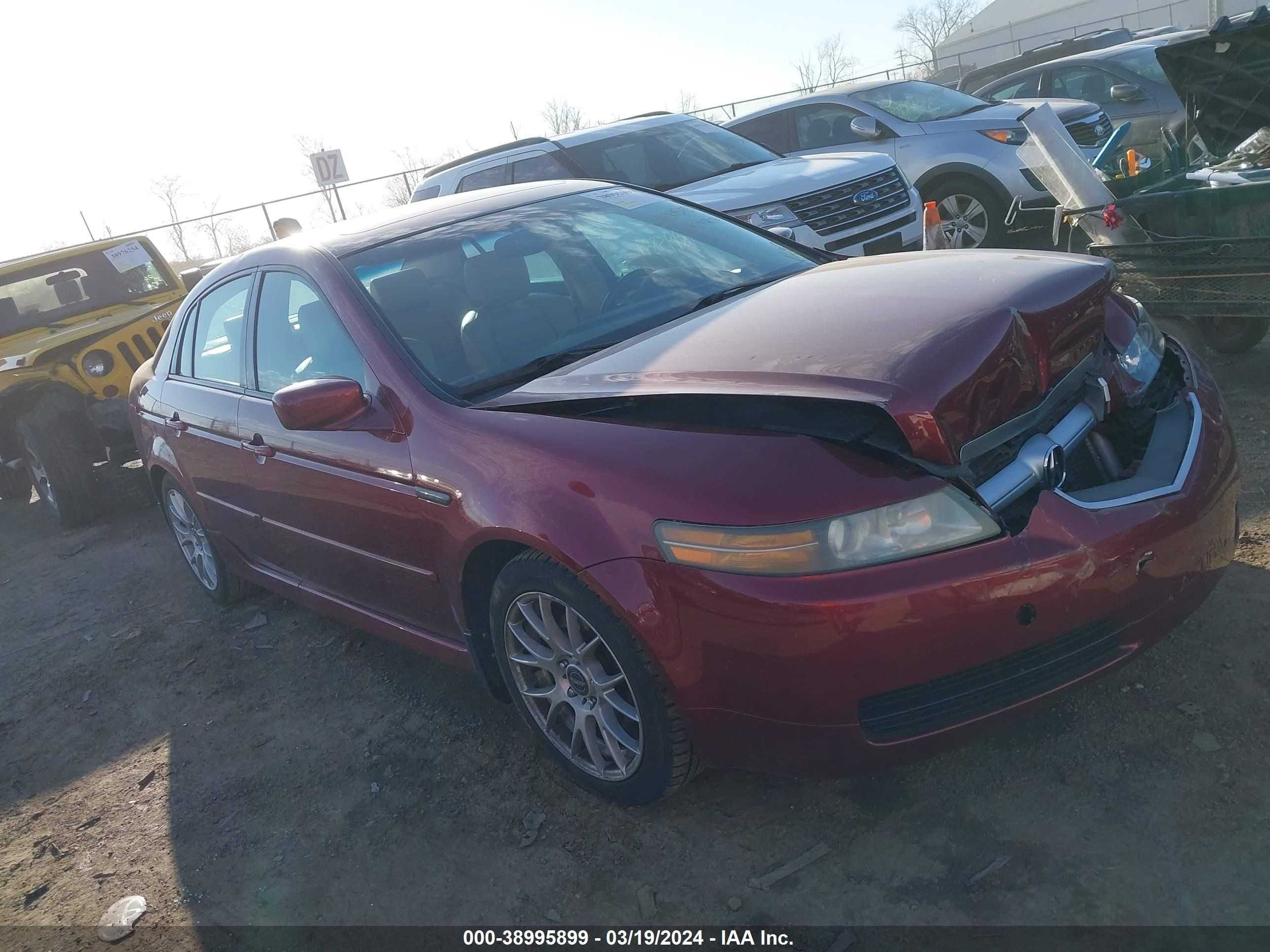 acura tl 2005 19uua66215a072483