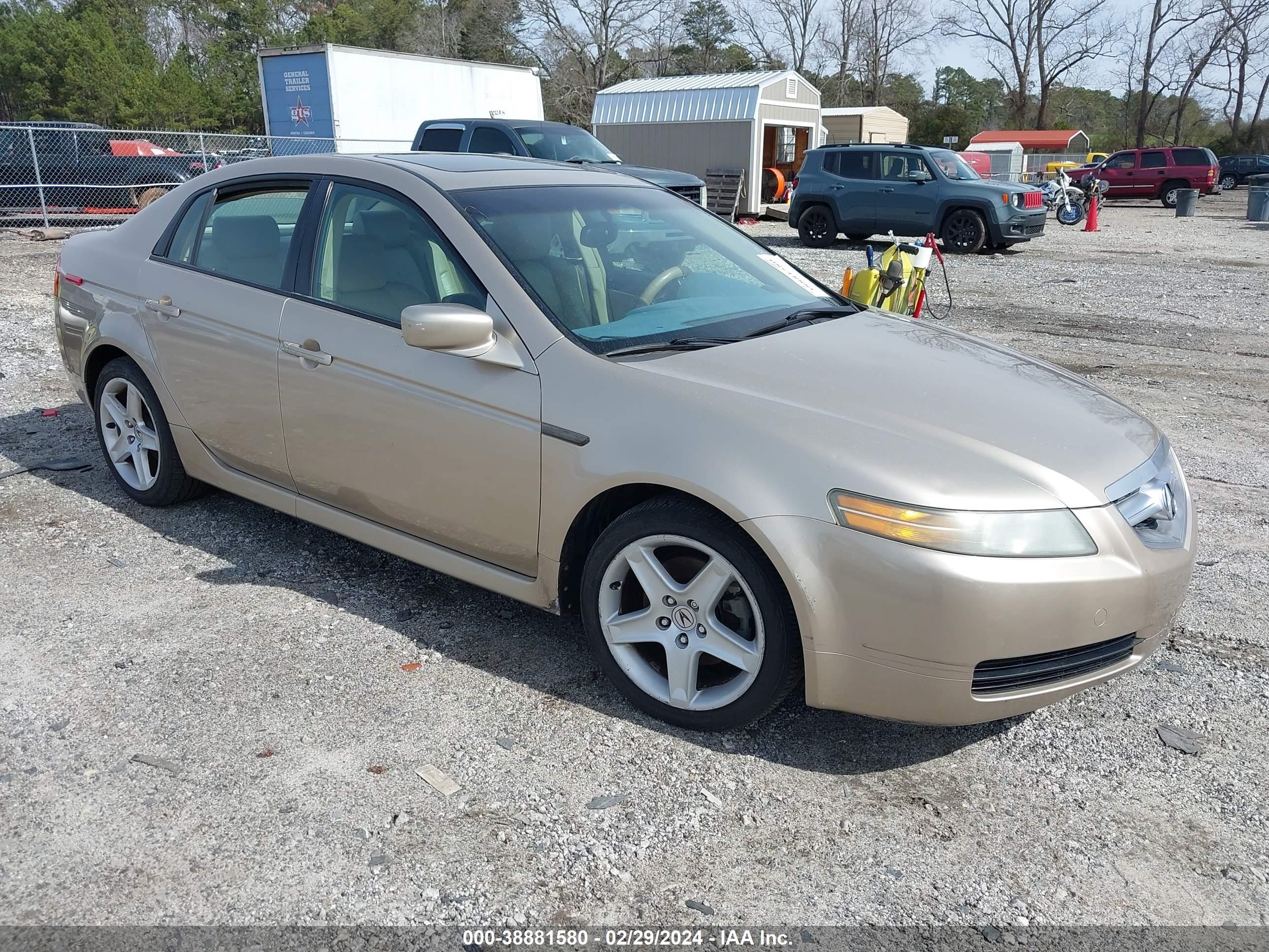 acura tl 2004 19uua66224a067405