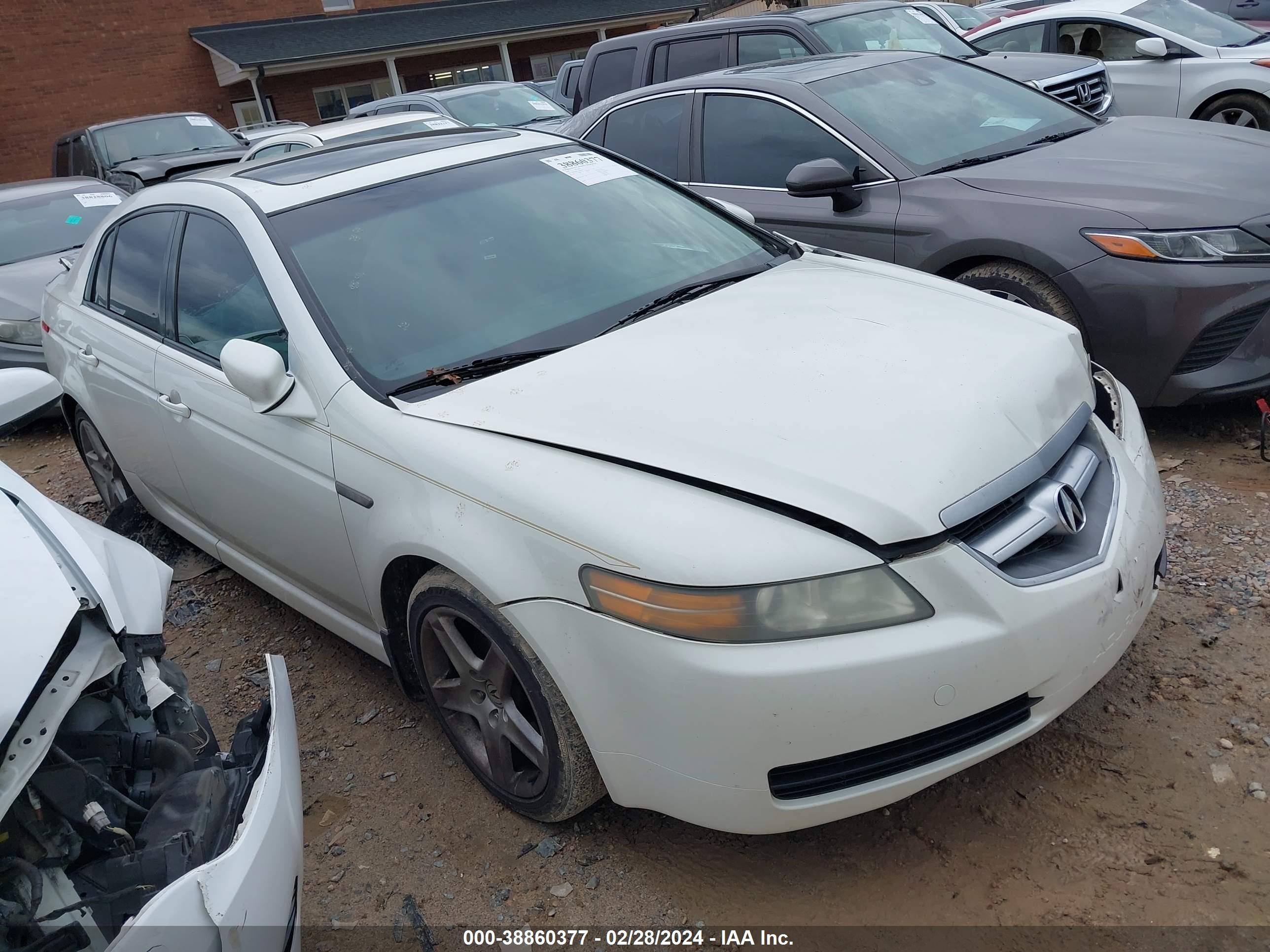 acura tl 2005 19uua66235a045656