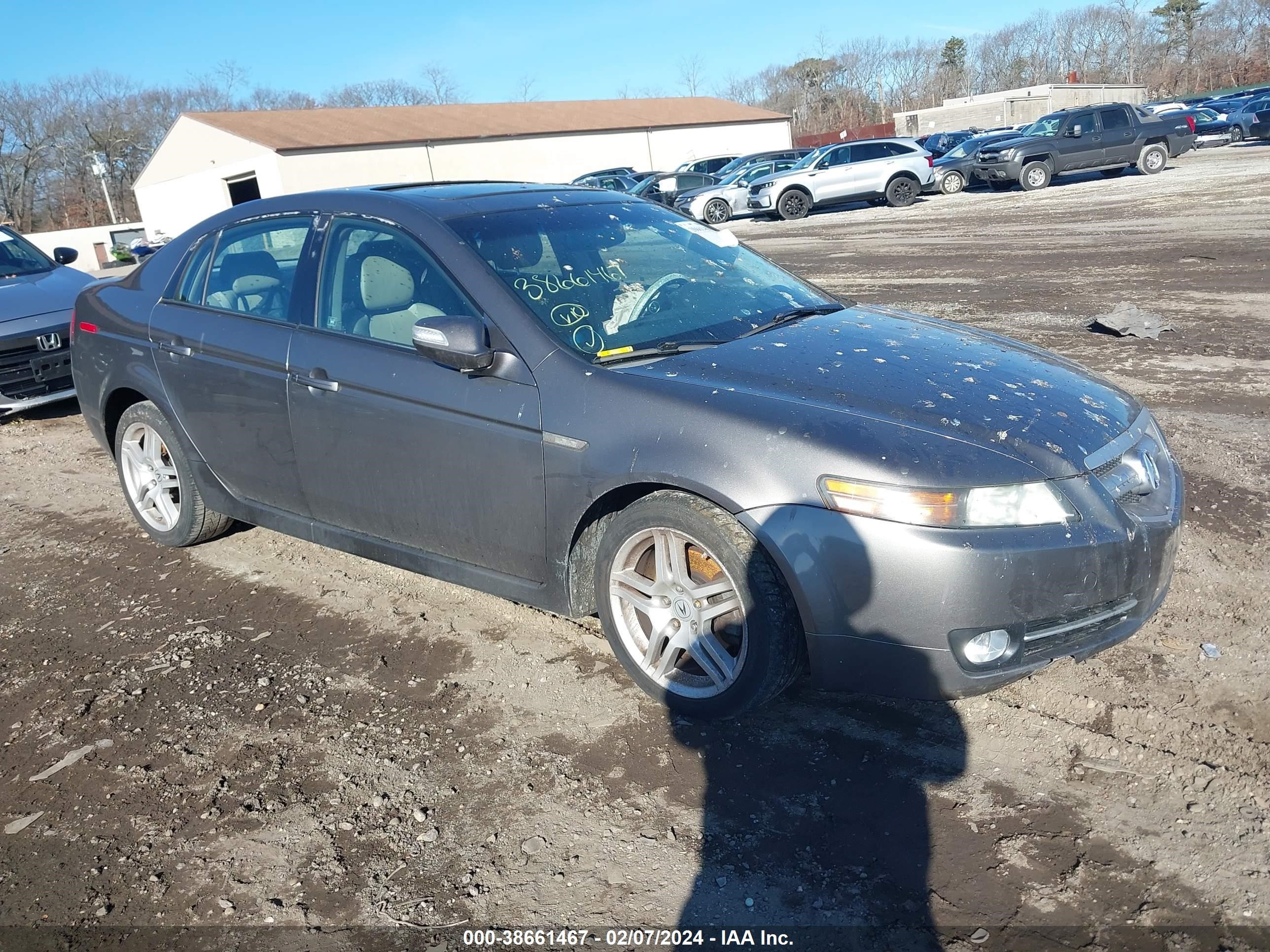 acura tl 2007 19uua66237a034918