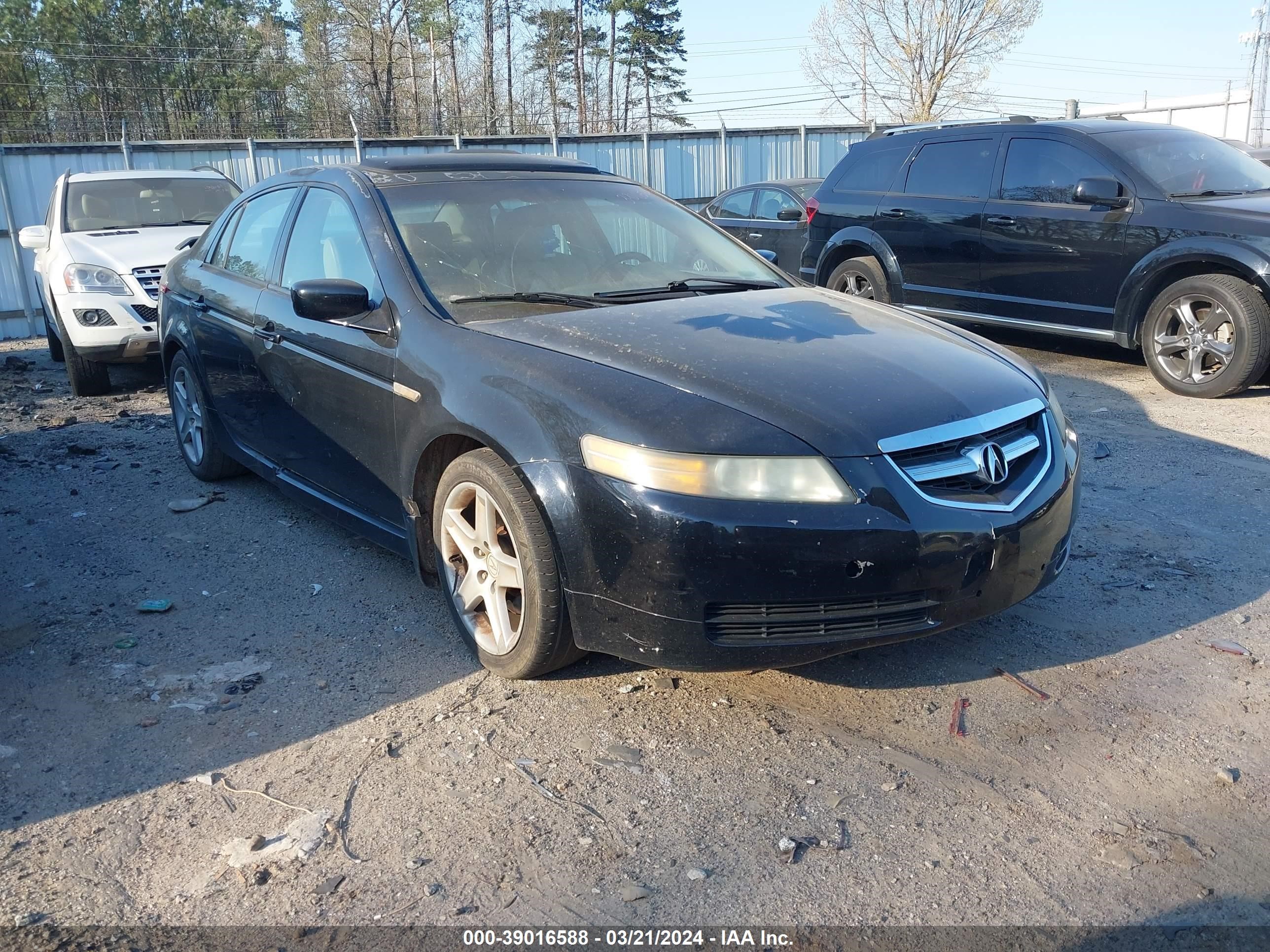 acura tl 2005 19uua66245a012536