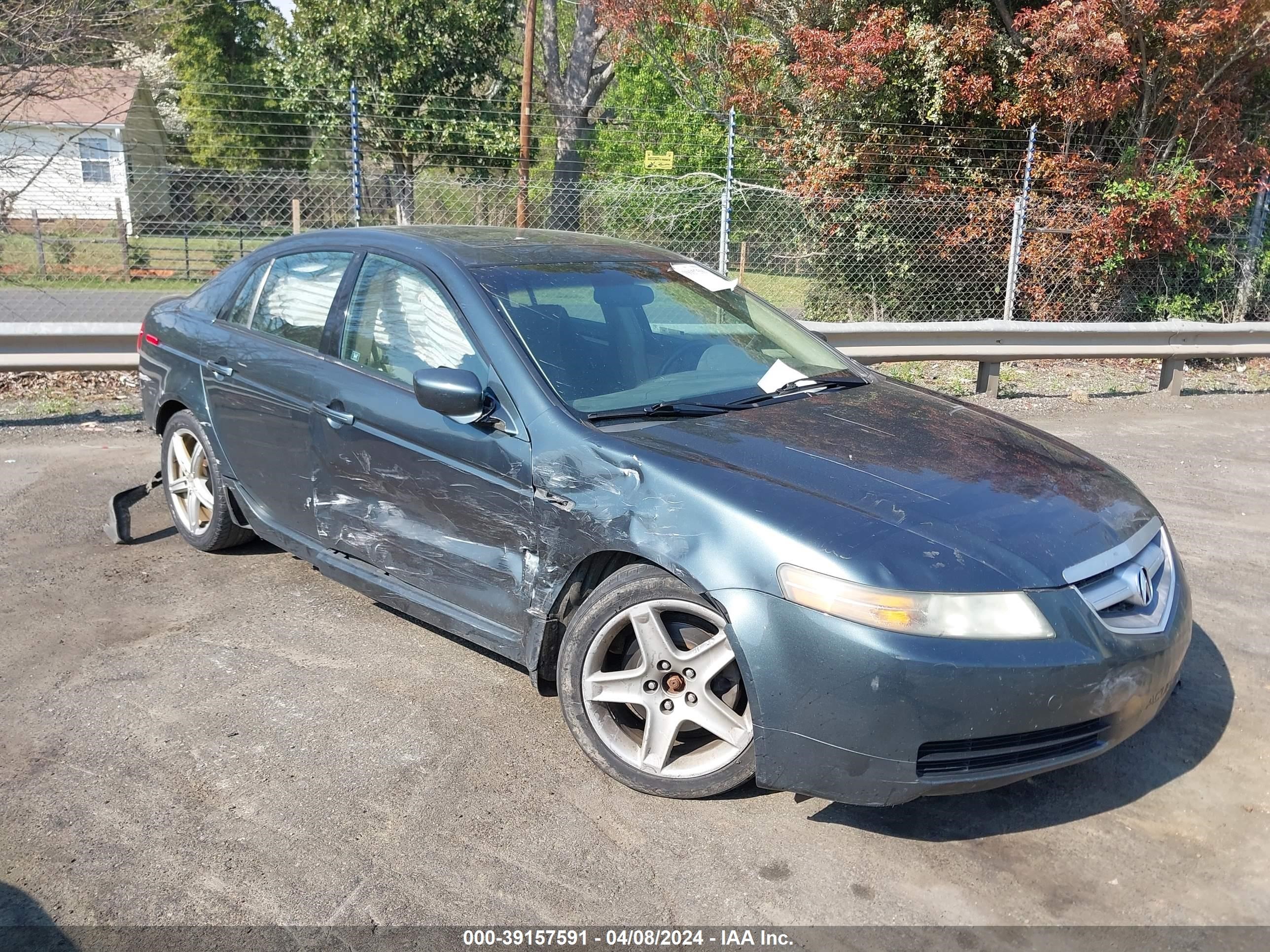 acura tl 2005 19uua66245a014948