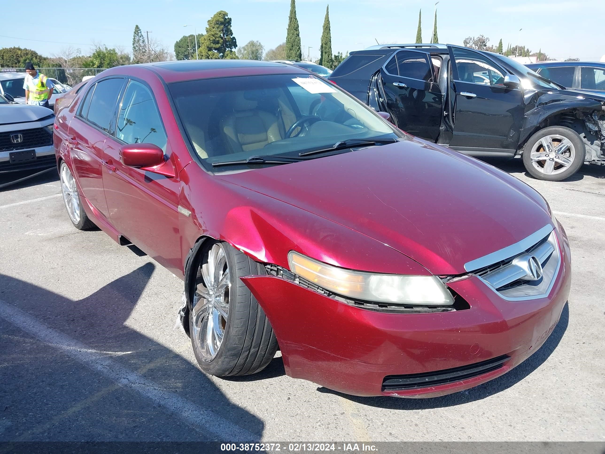 acura tl 2005 19uua66255a043763