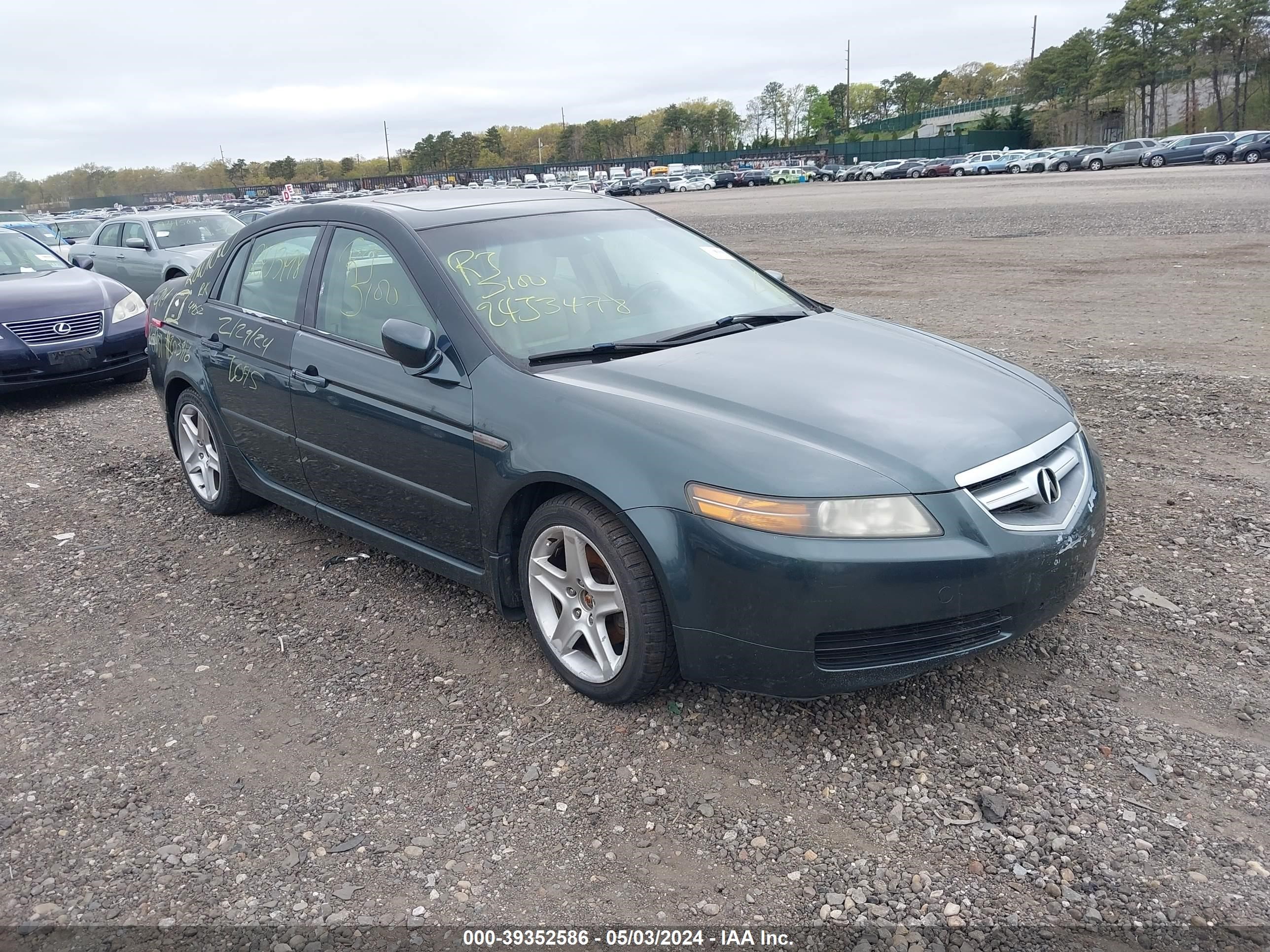 acura tl 2005 19uua66265a034537