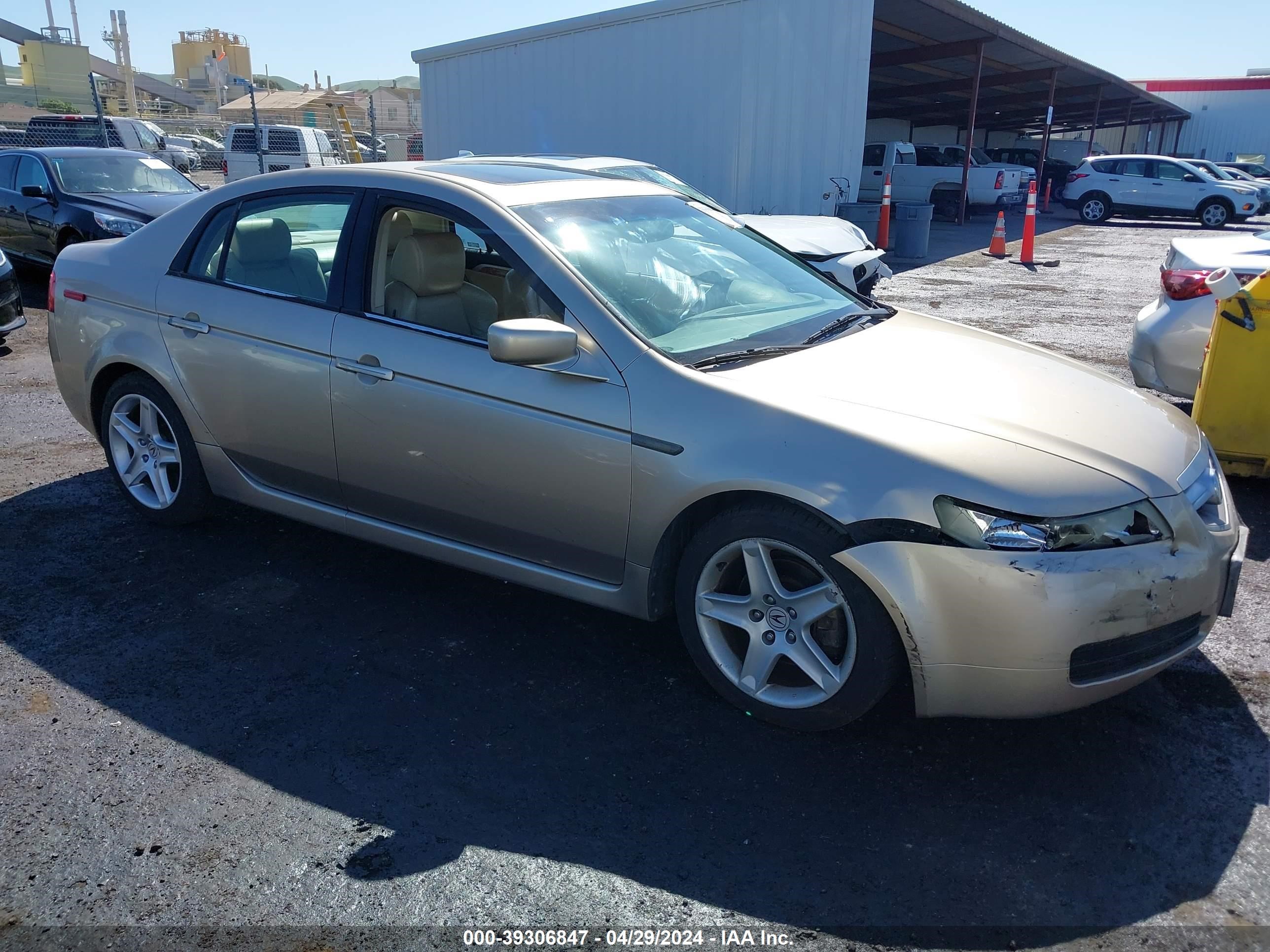 acura tl 2005 19uua66275a037950