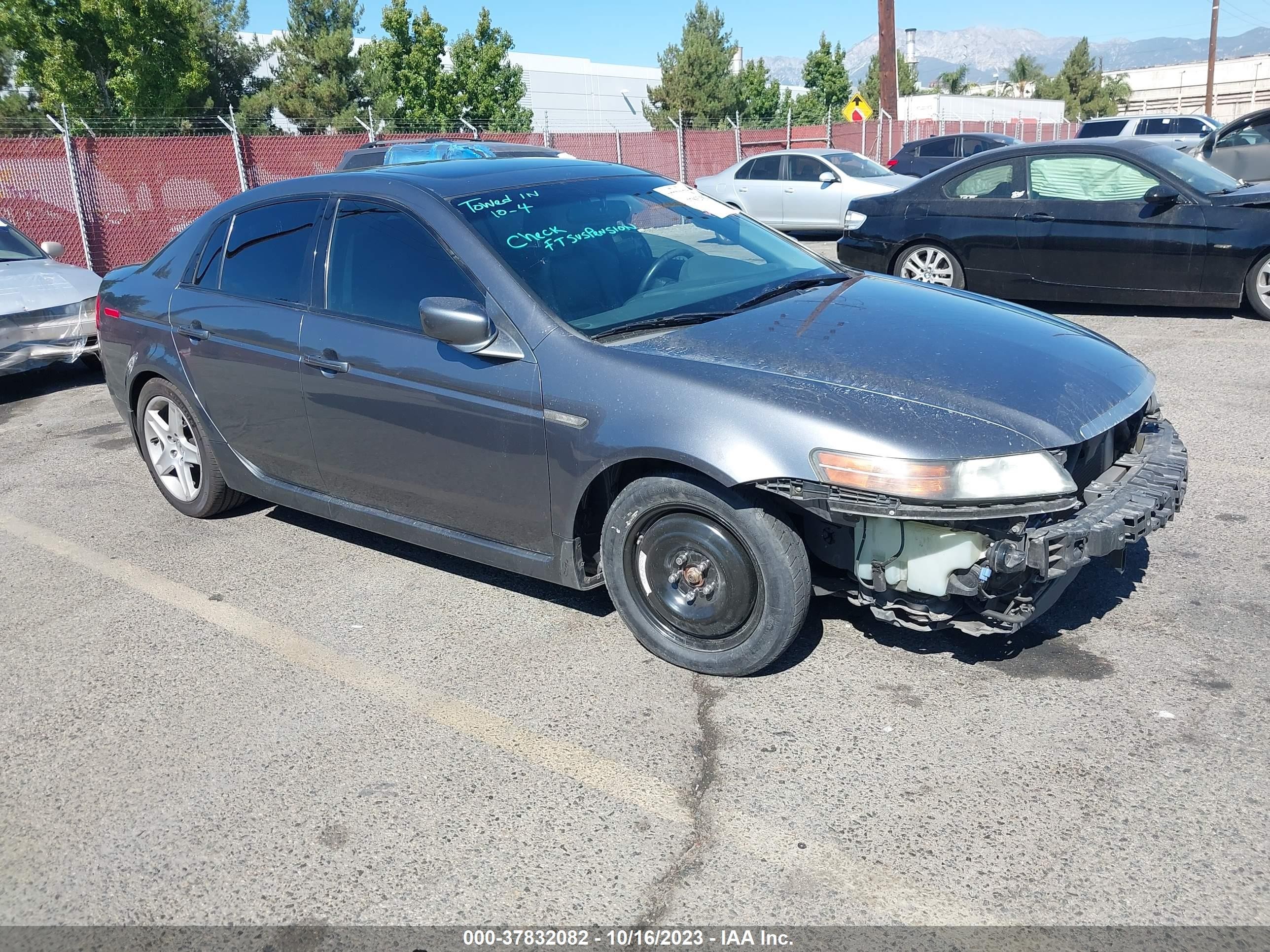 acura tl 2005 19uua66285a073100