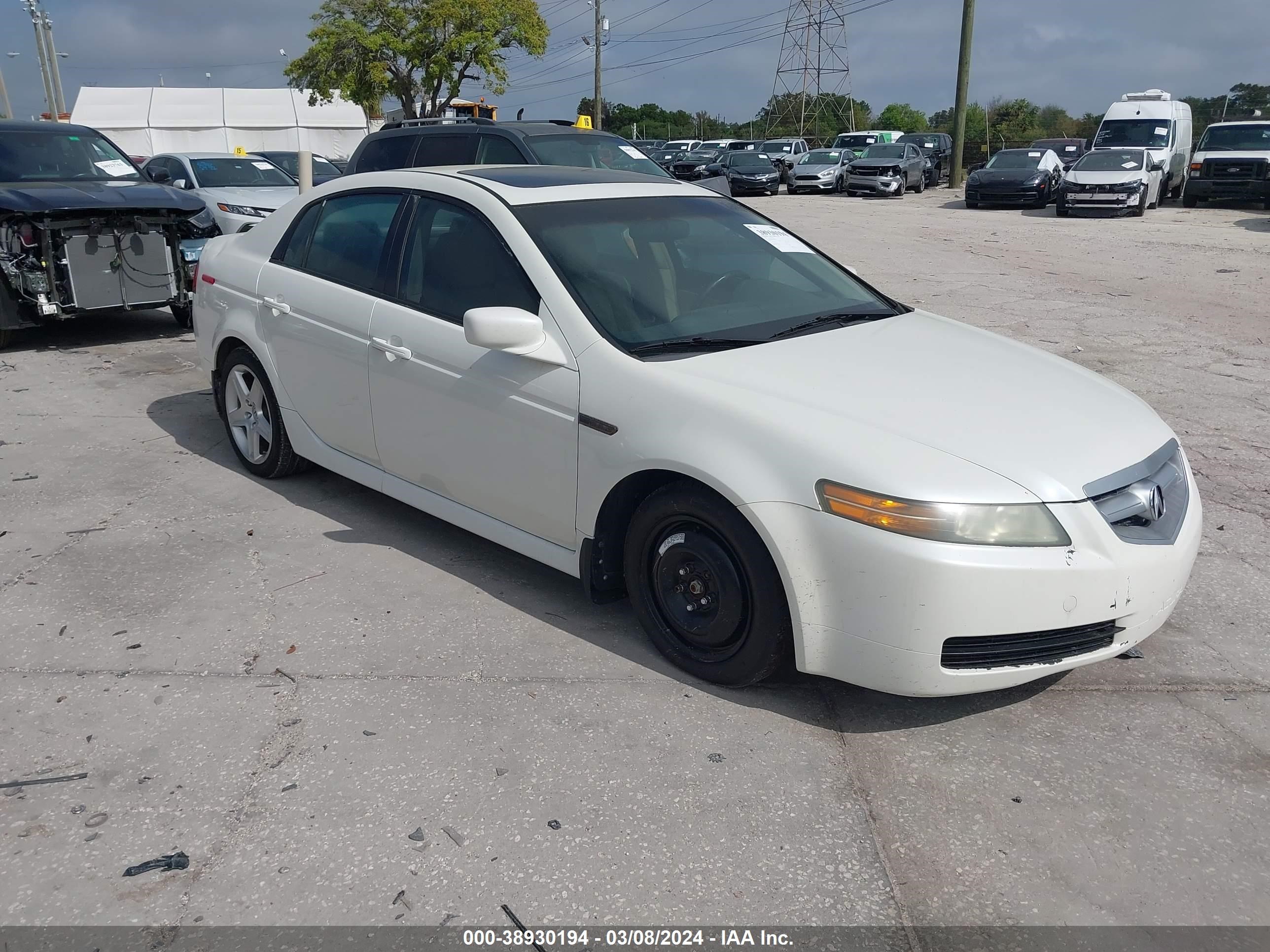 acura tl 2006 19uua66286a008605