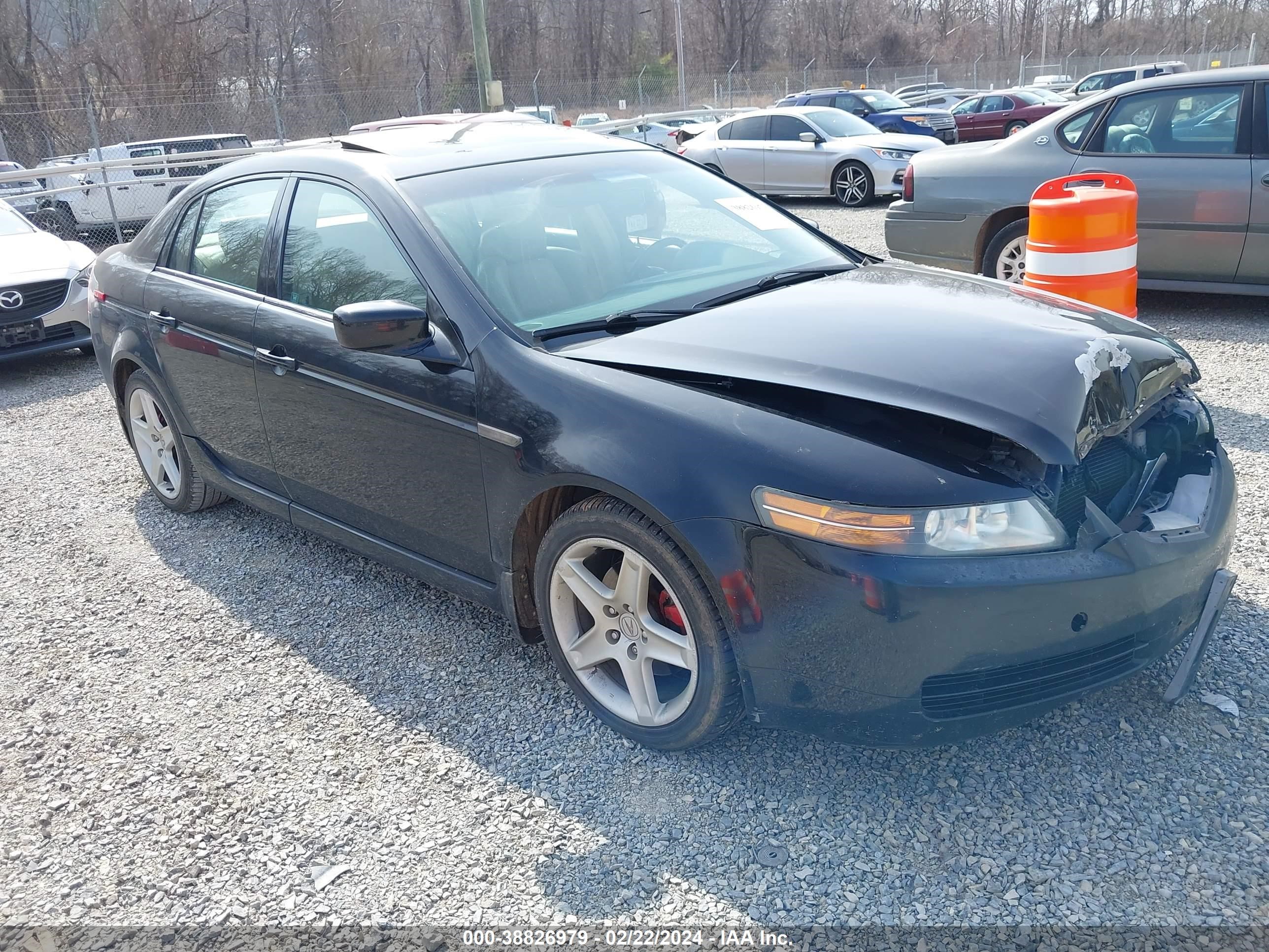 acura tl 2005 19uua66295a048531