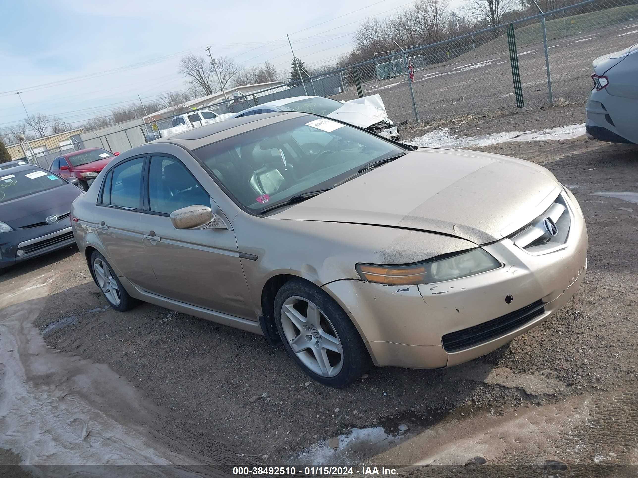 acura tl 2005 19uua66295a055799