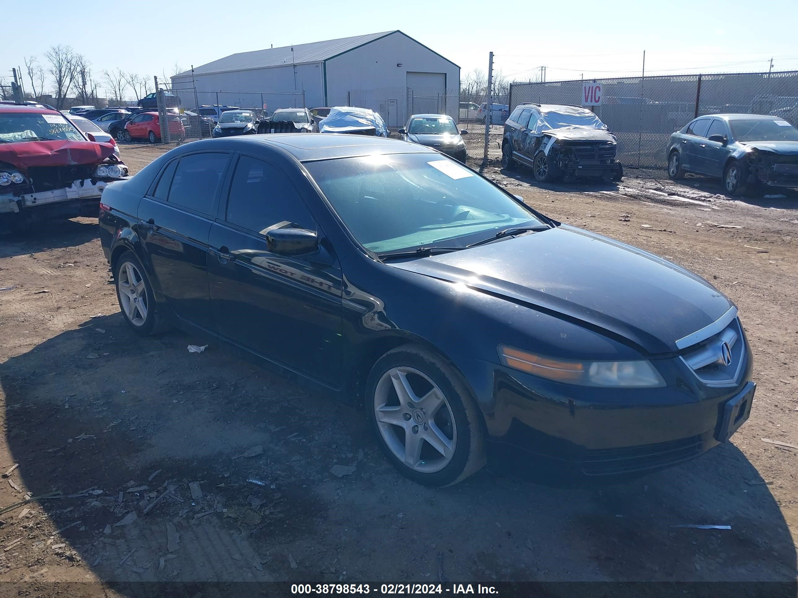 acura tl 2005 19uua66295a059237