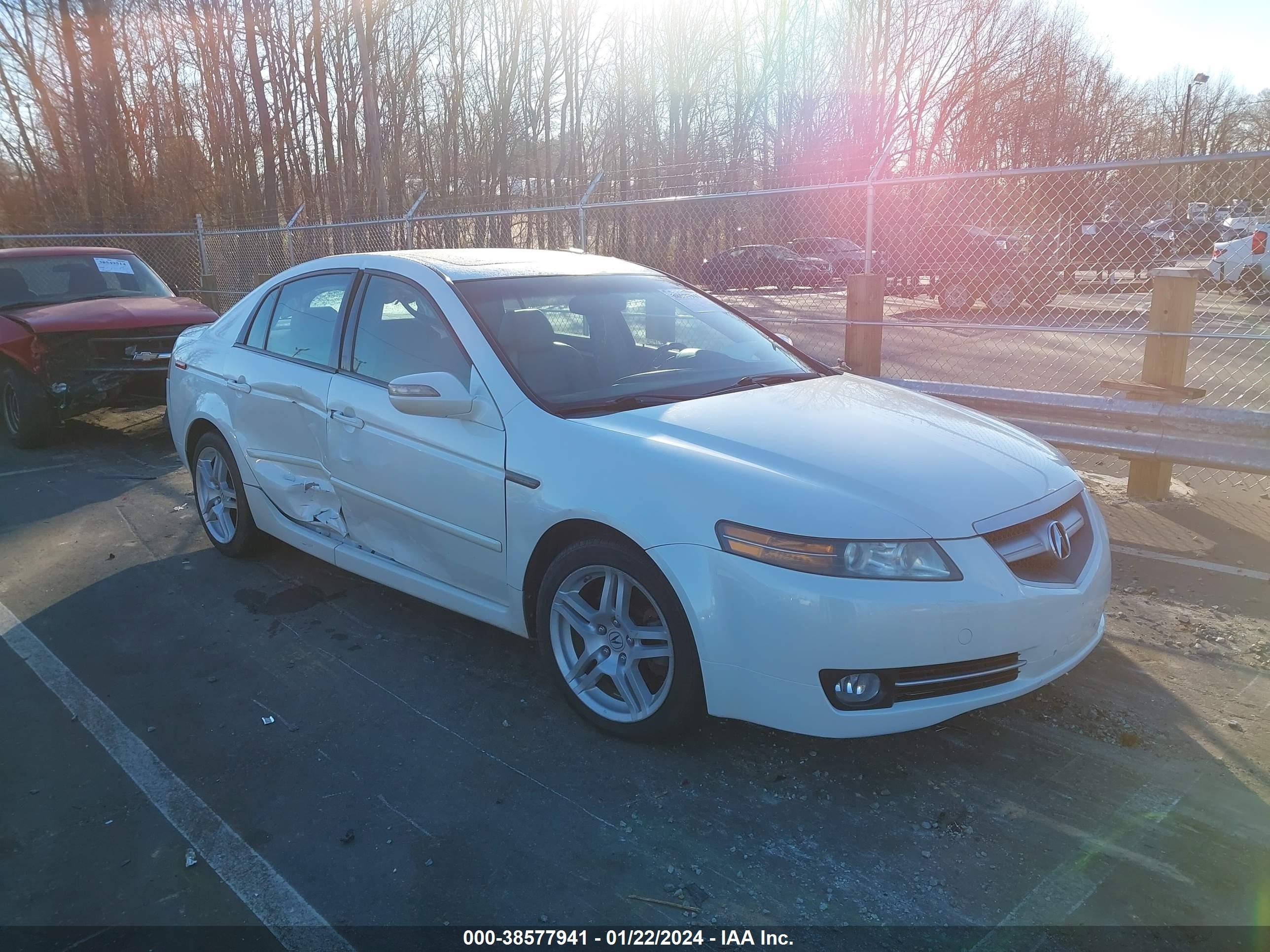 acura tl 2007 19uua66297a017542