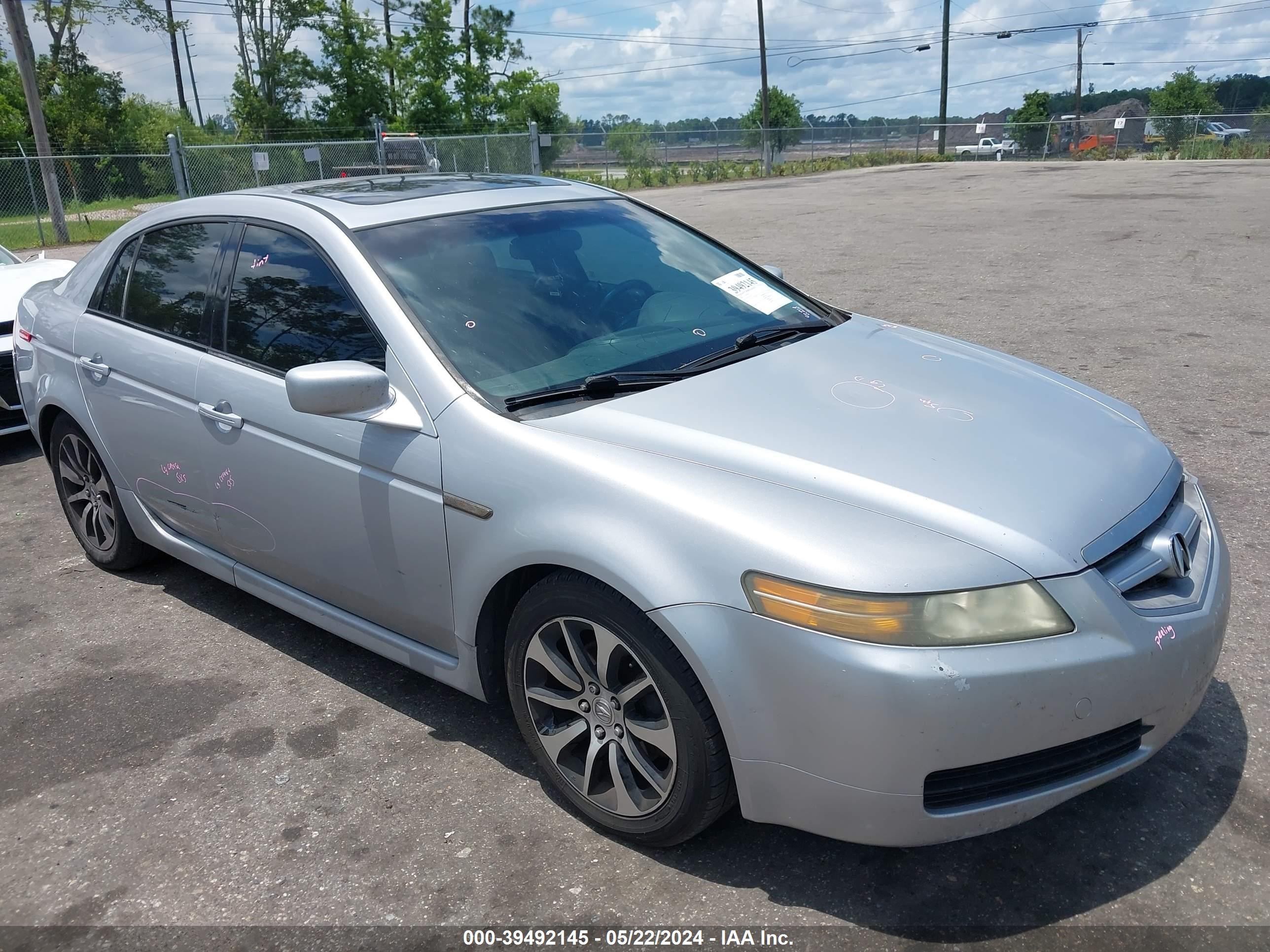 acura tl 2005 19uua662x5a013142