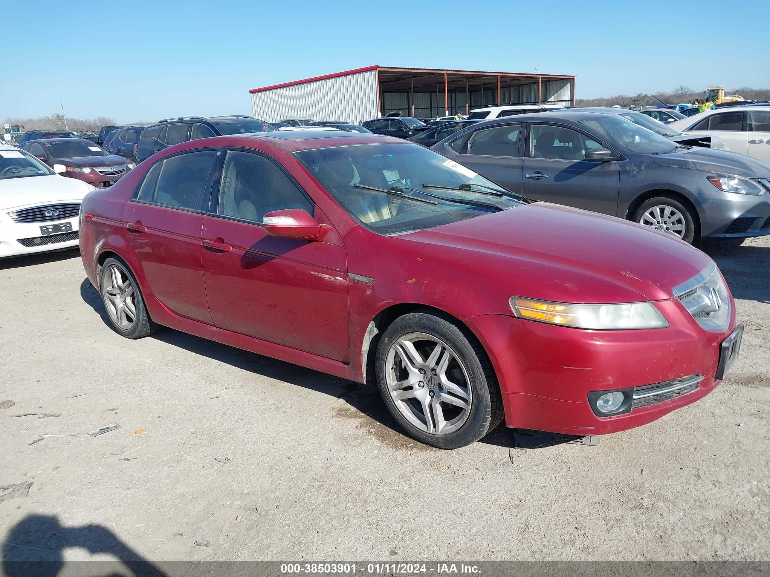 acura tl 2008 19uua662x8a019088