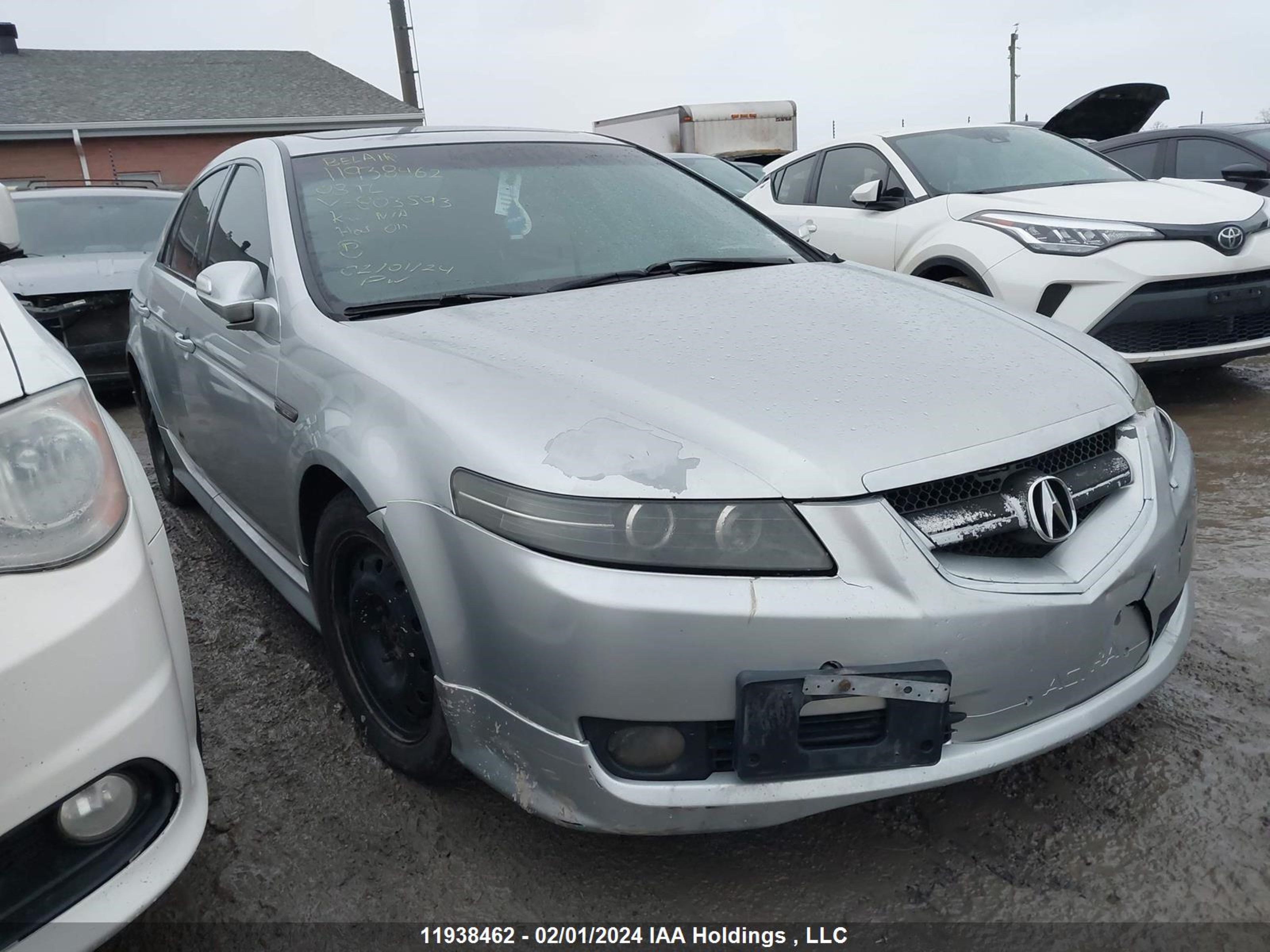 acura tl 2008 19uua662x8a803593