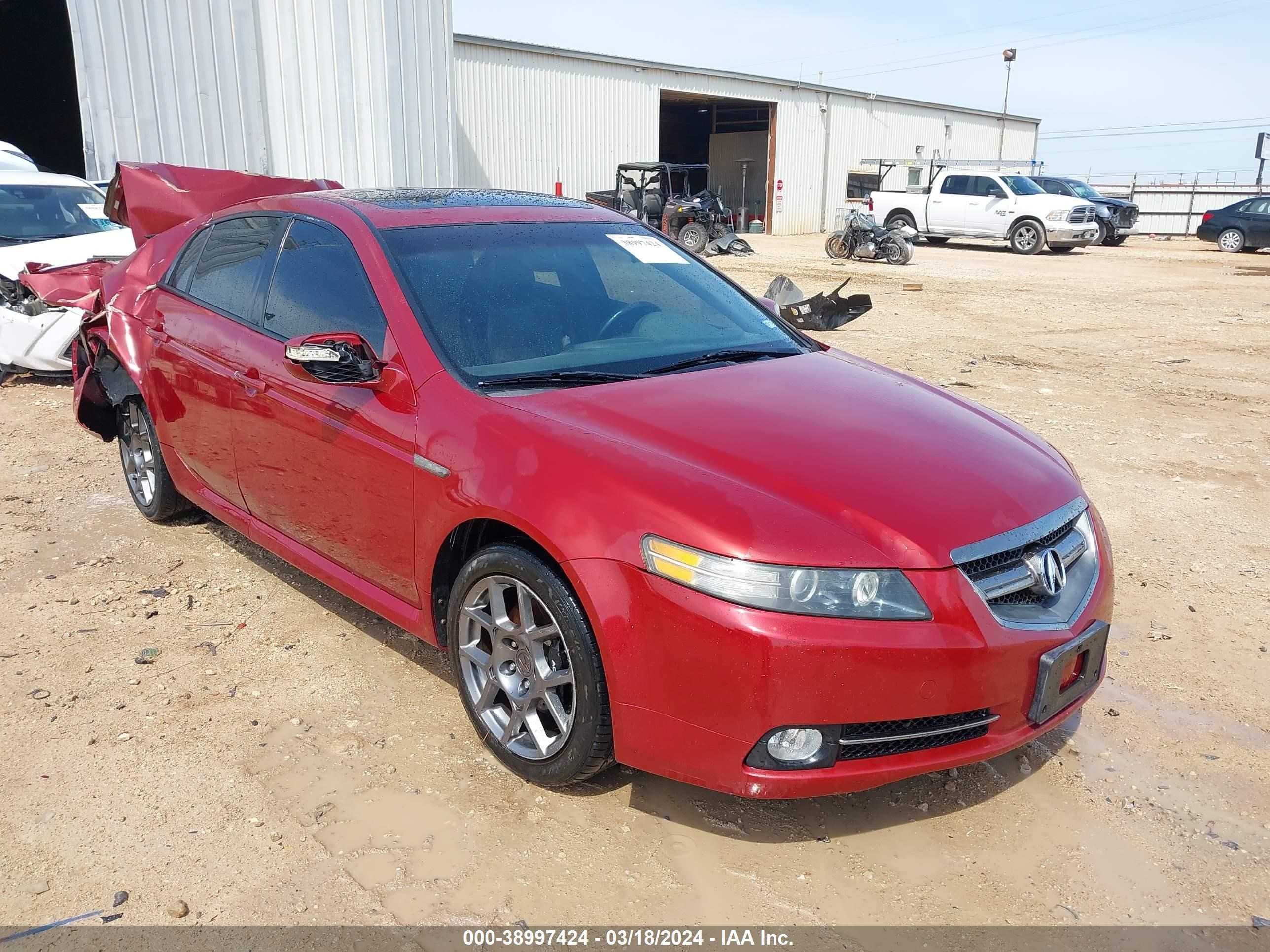 acura tl 2007 19uua75687a000581