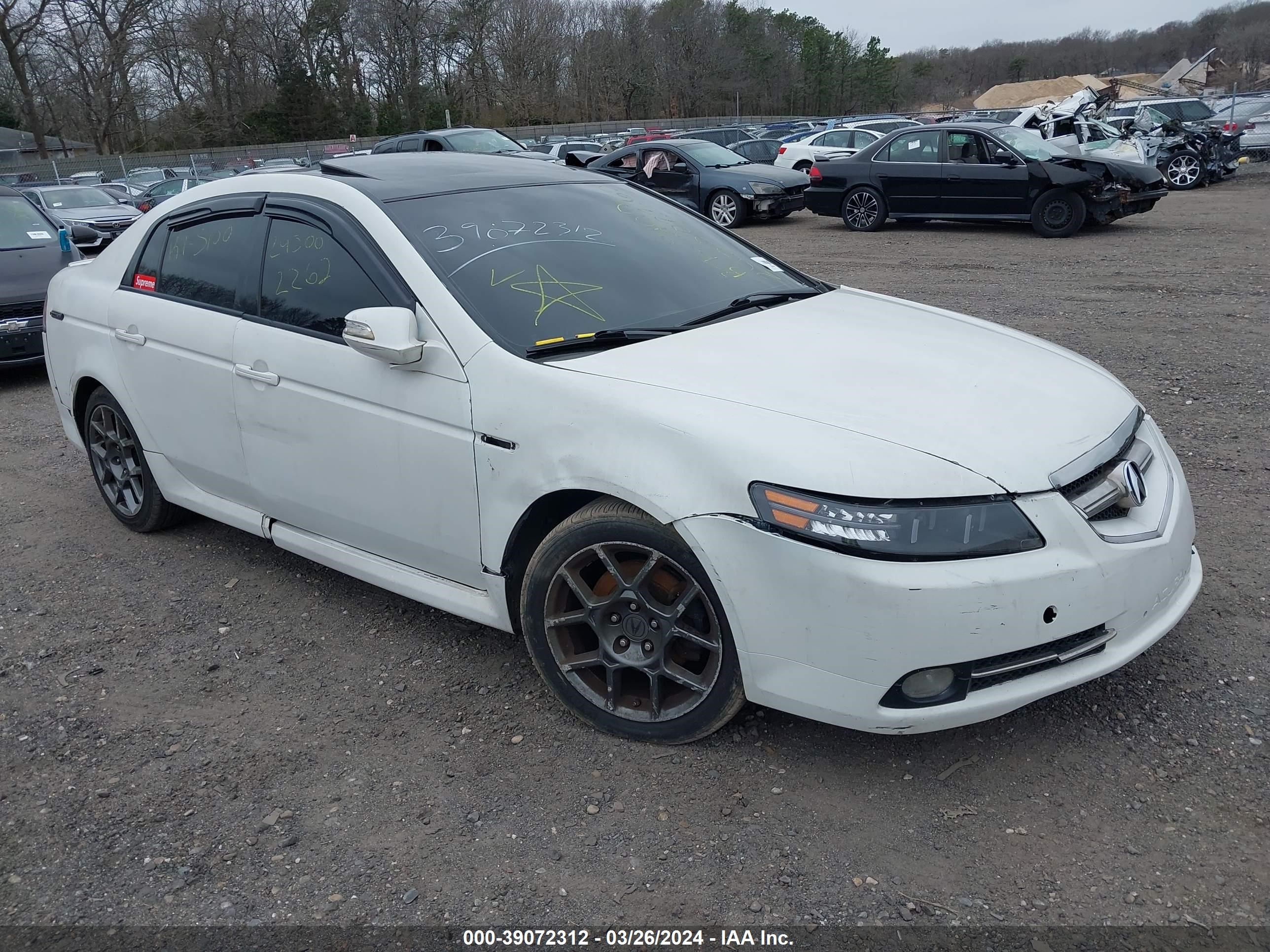 acura tl 2008 19uua76508a003496