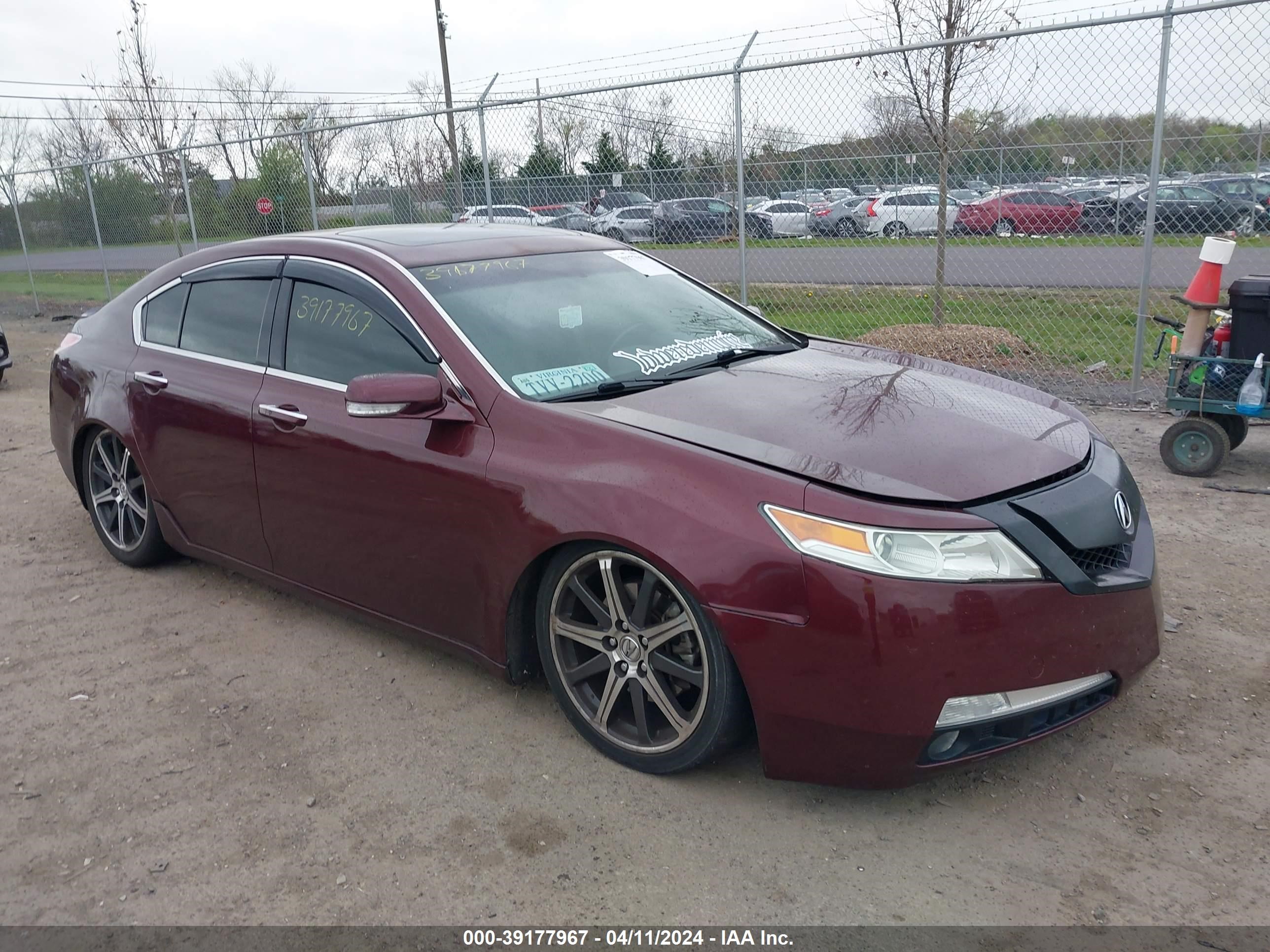 acura tl 2009 19uua86519a007192