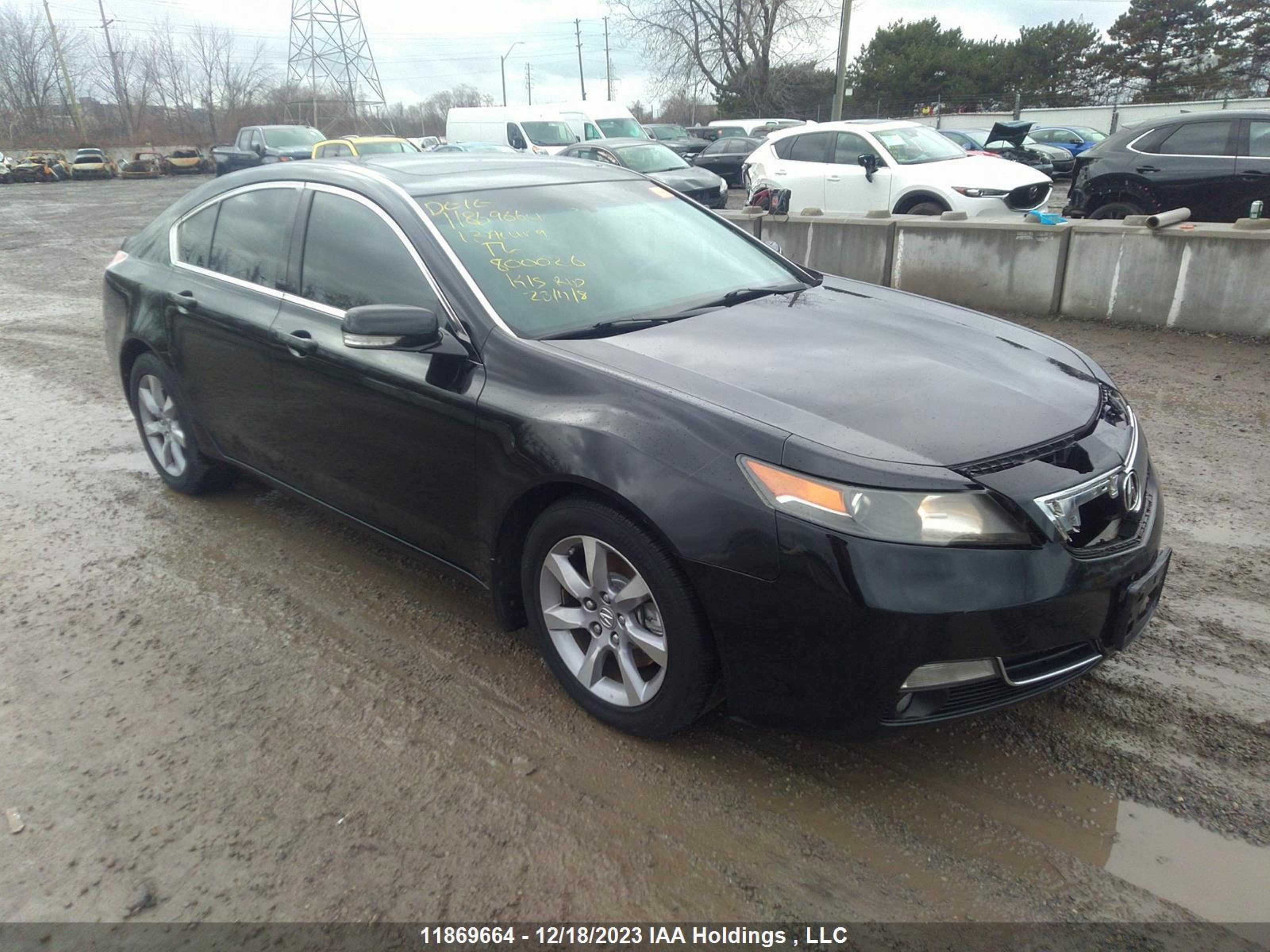 acura tl 2013 19uua8f27da800026