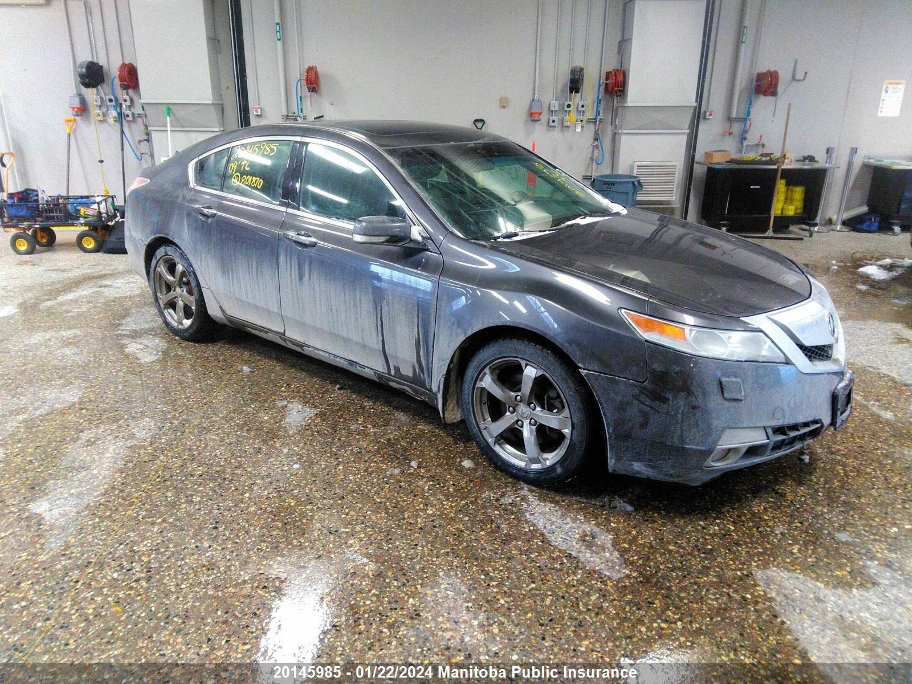 acura tl 2009 19uua96549a801870