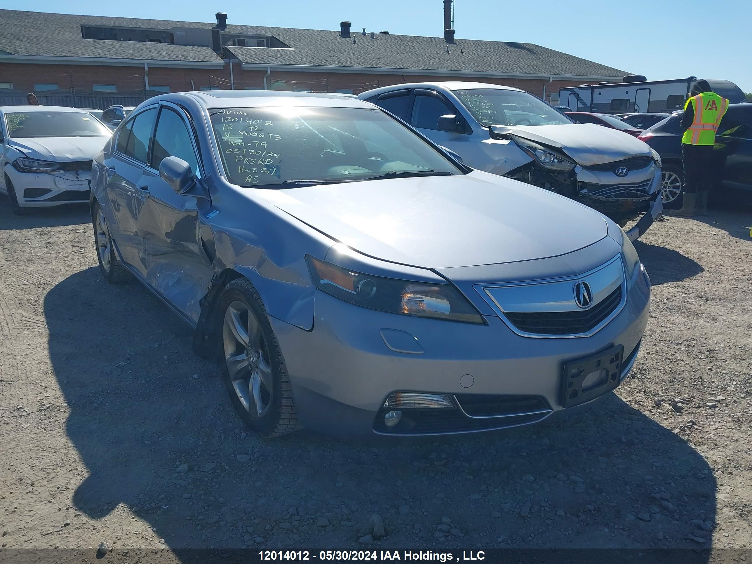 acura tl 2012 19uua9f59ca800673