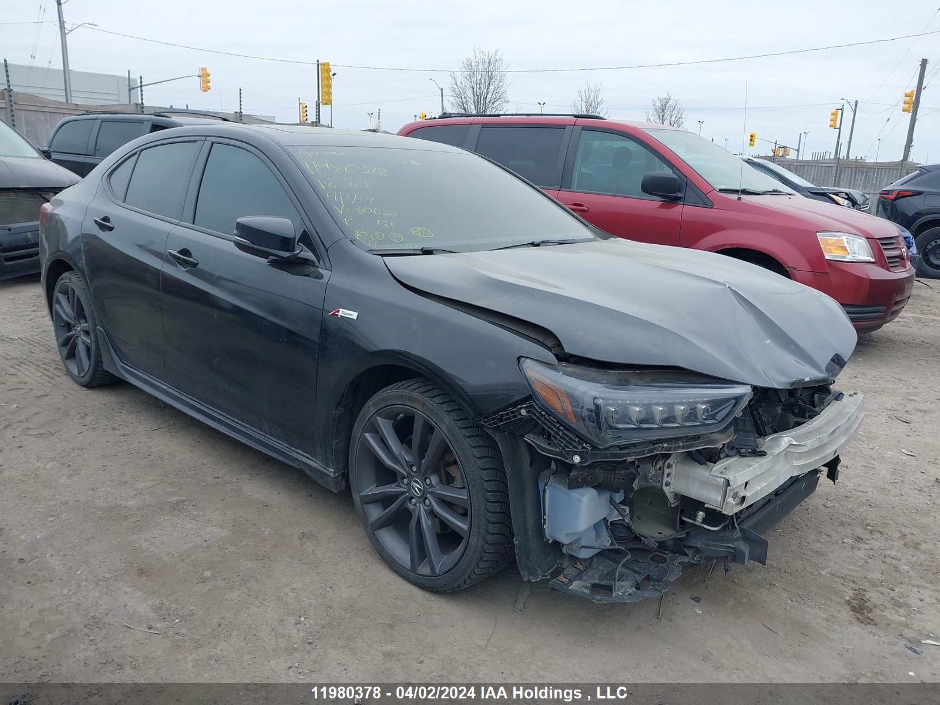 acura tlx 2018 19uub1f6xja801156