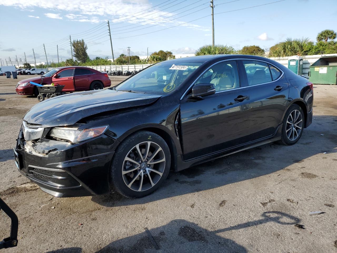 acura tlx 2017 19uub2f5xha005305