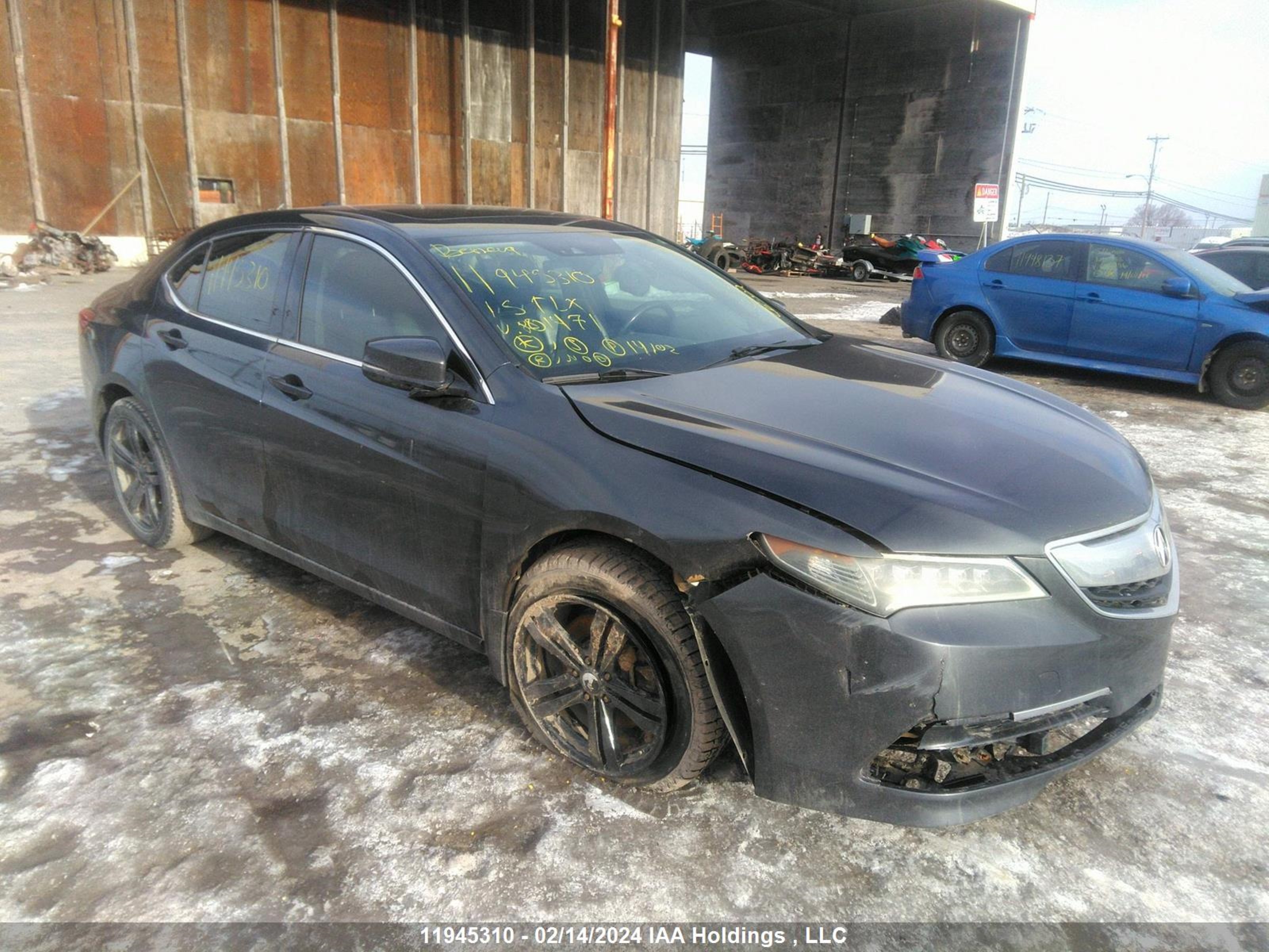 acura tlx 2015 19uub3f54fa801471