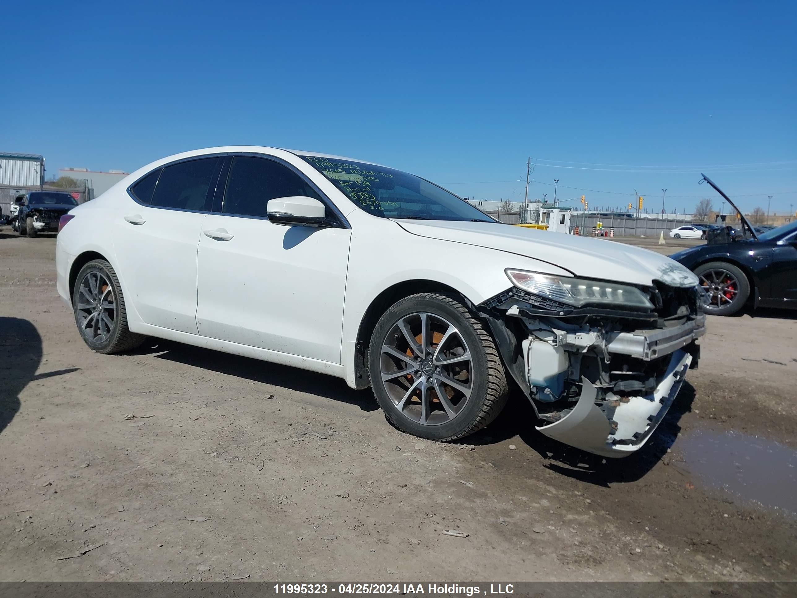 acura tlx 2015 19uub3f57fa801335