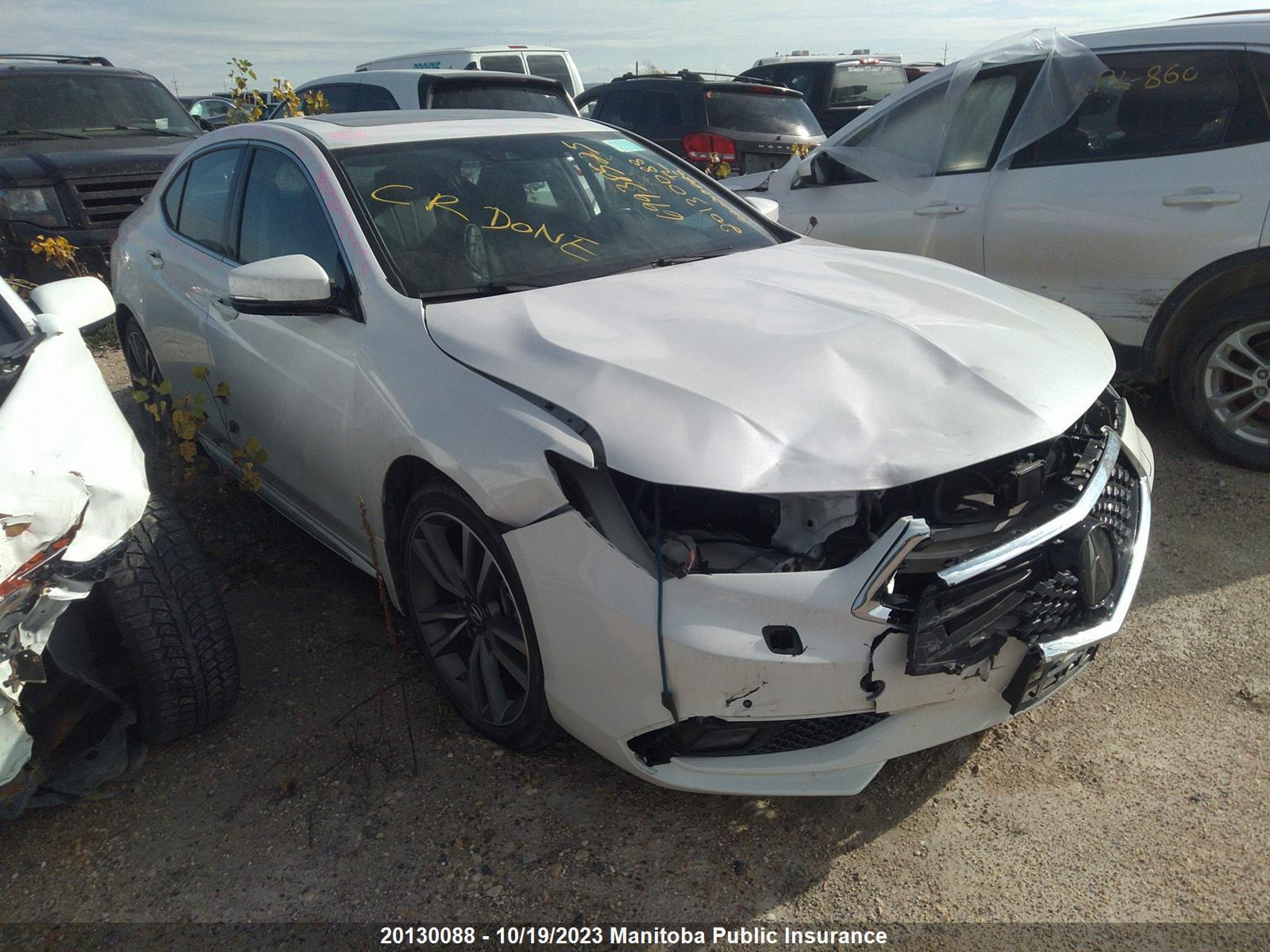 acura tlx 2019 19uub3f8xka801253