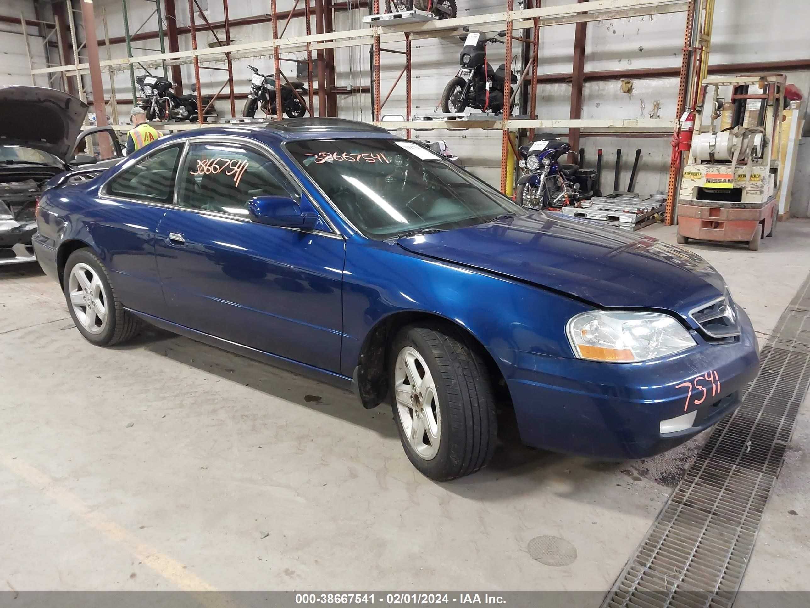 acura cl 2002 19uya42612a005831