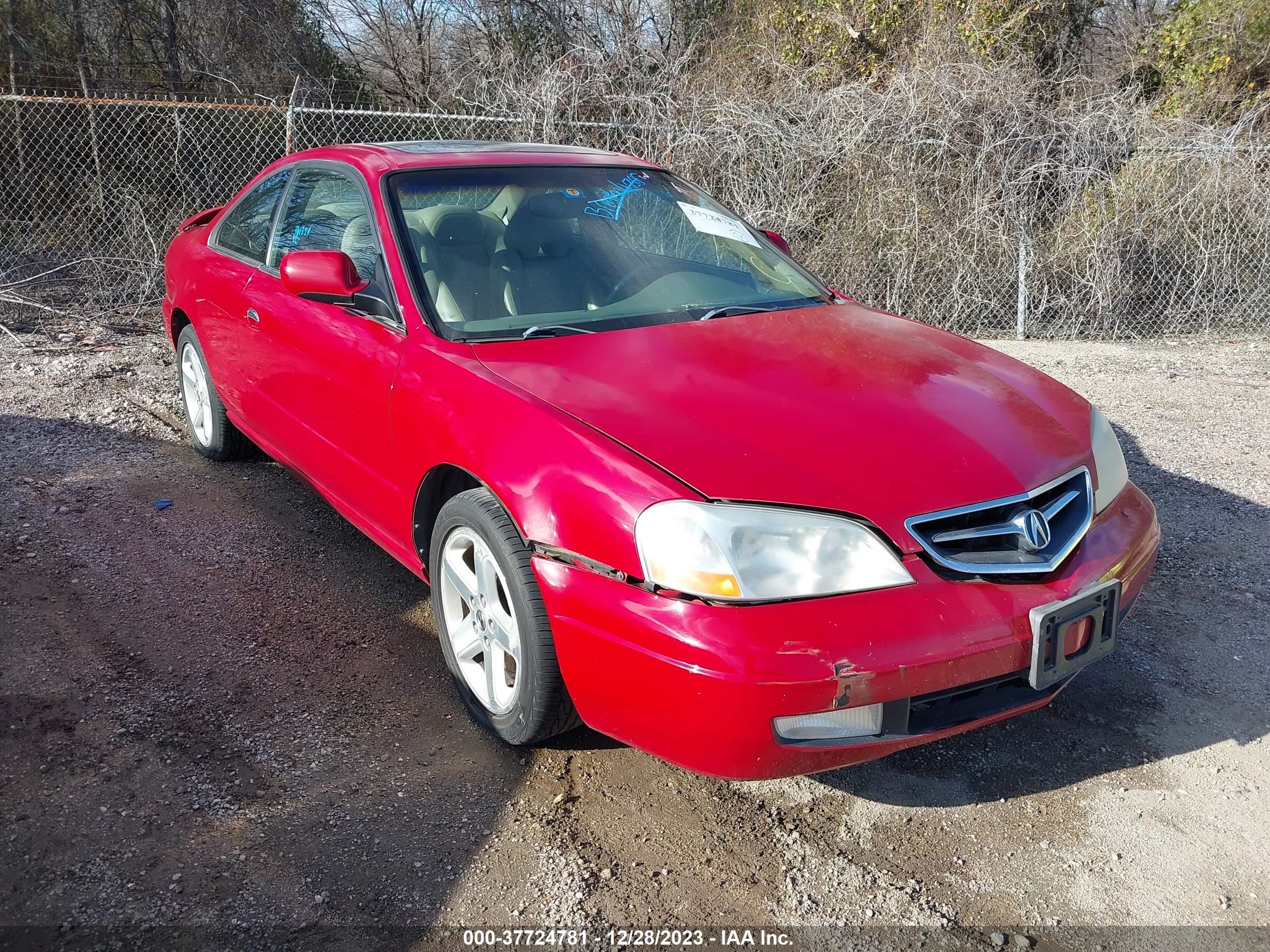 acura cl 2001 19uya426x1a026126